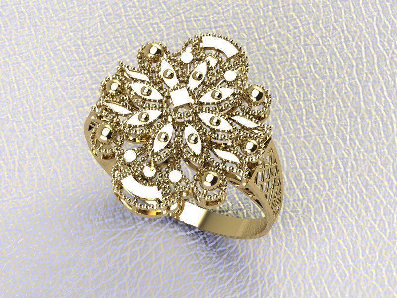 PLAIN CUT STEP RINGS 3D print model_15