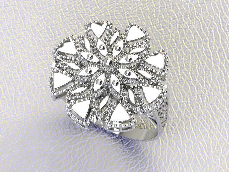 PLAIN CUT STEP RINGS 3D print model_32