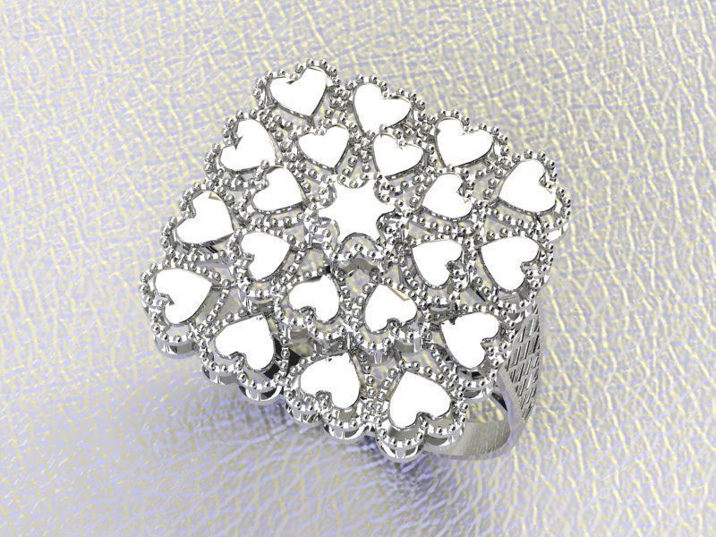 PLAIN CUT STEP RINGS 3D print model_39