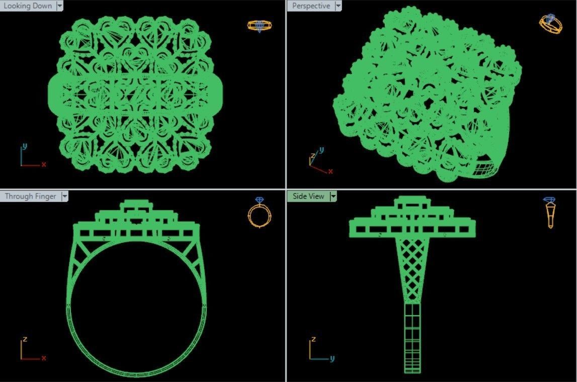 PLAIN CUT STEP RINGS 3D print model_79