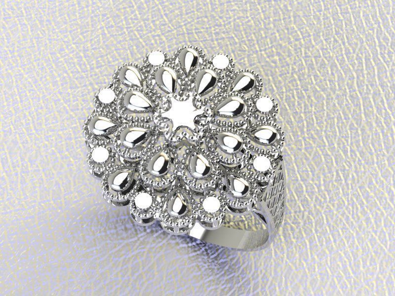 PLAIN CUT STEP RINGS 3D print model_37