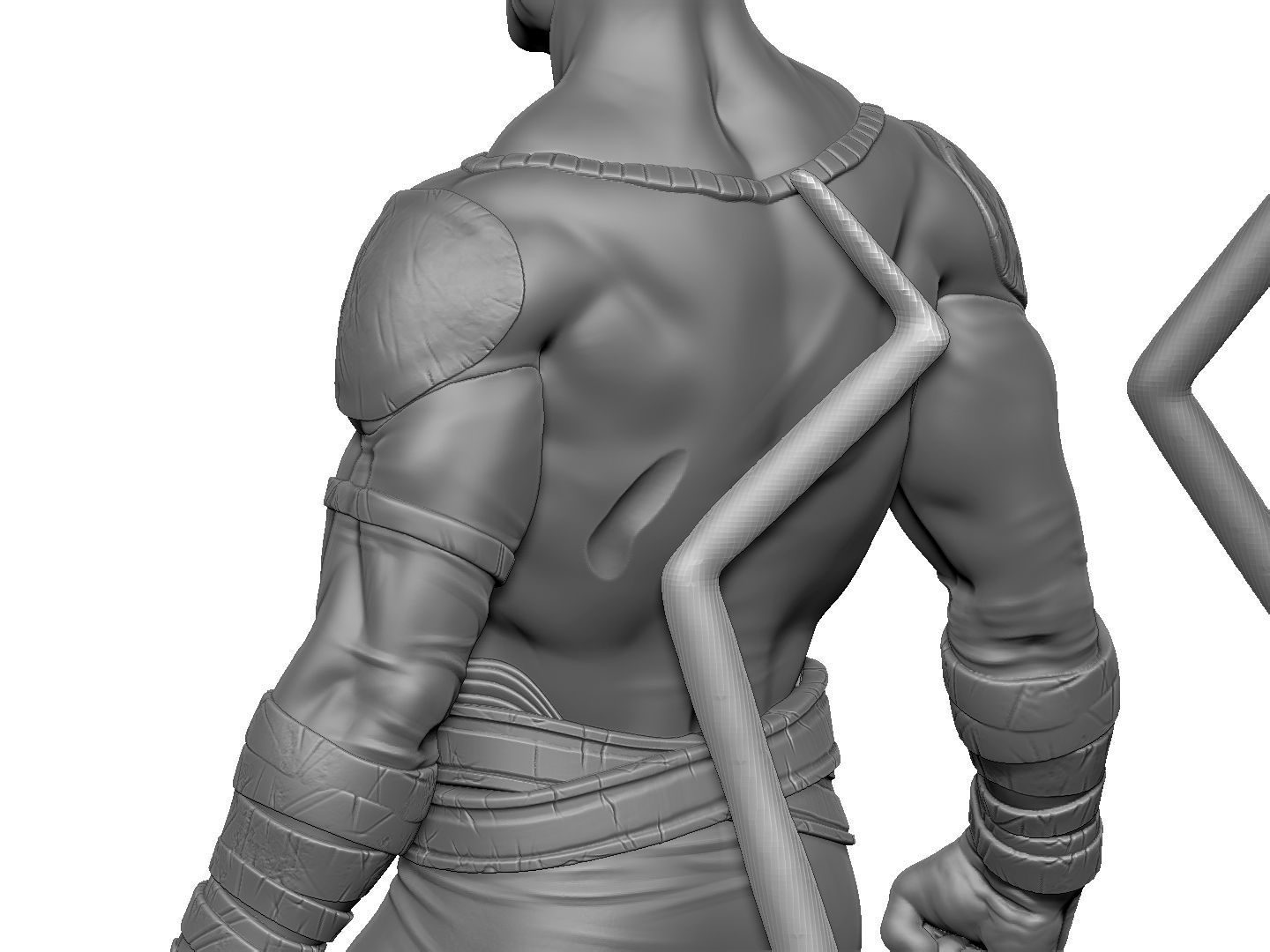 BLACK ADAM FOR 3D PRINT STL  3D print model_6