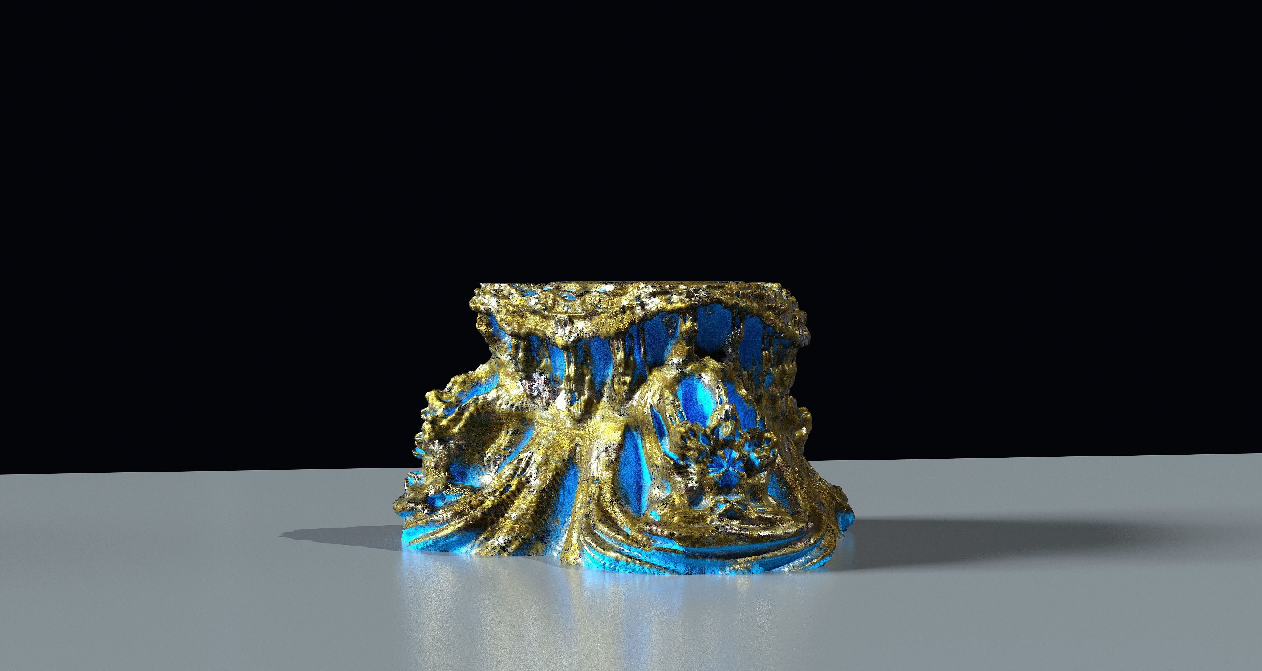 Fractal Dr Strange Influenced Sci-Fi Kitbash 3D Assets 3D model_11