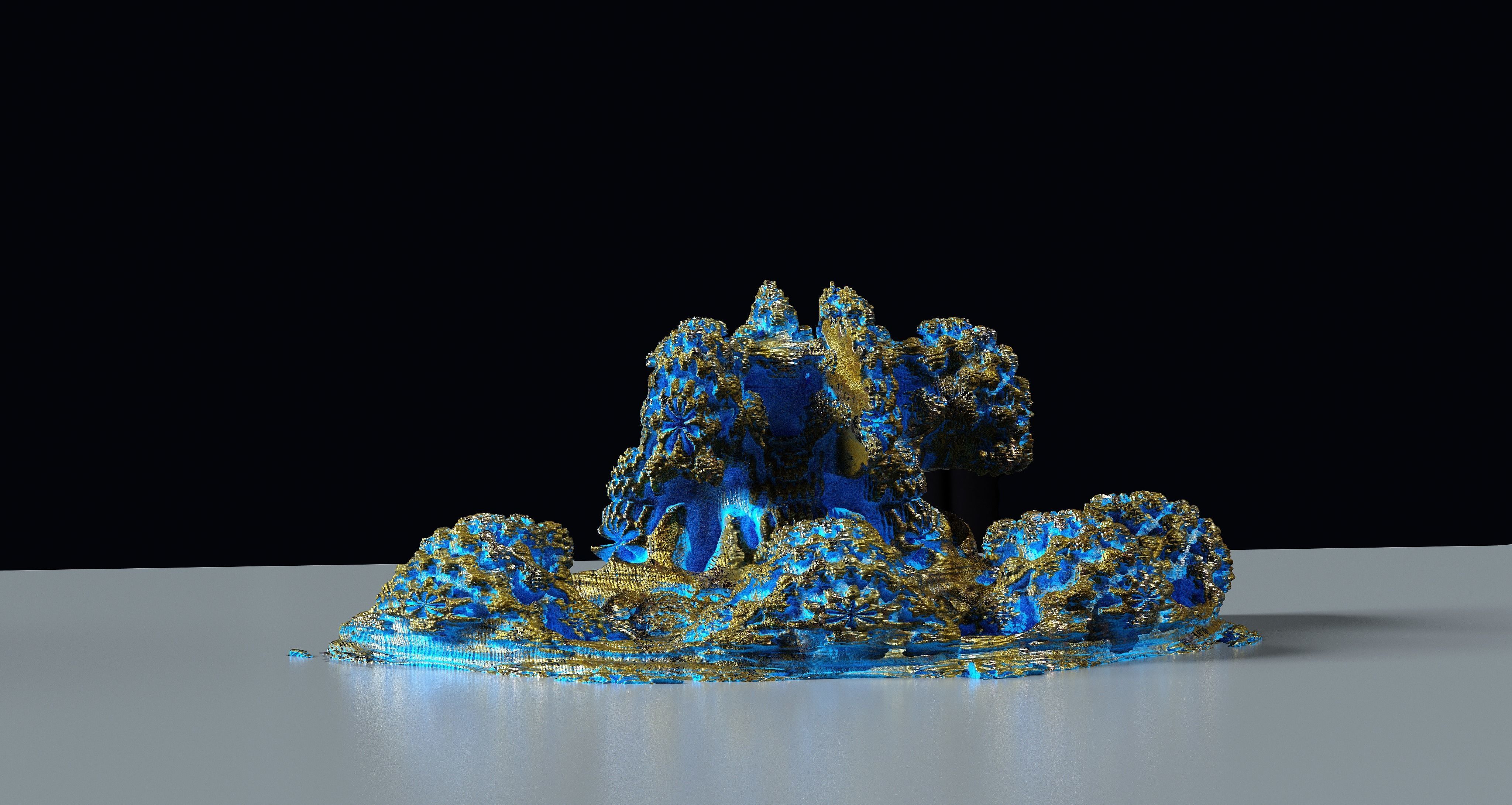 Fractal Dr Strange Influenced Sci-Fi Kitbash 3D Assets 3D model_12