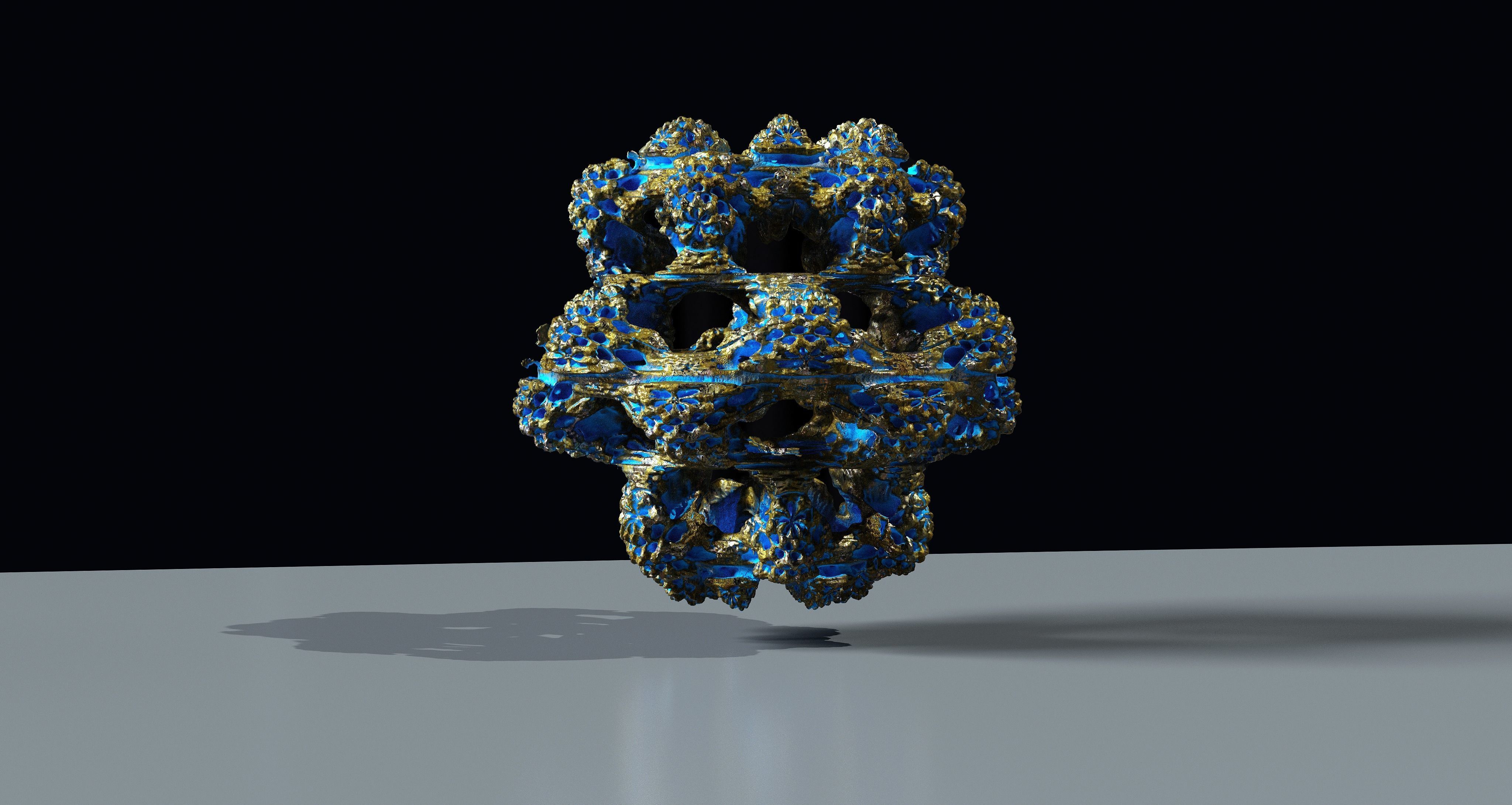 Fractal Dr Strange Influenced Sci-Fi Kitbash 3D Assets 3D model_8