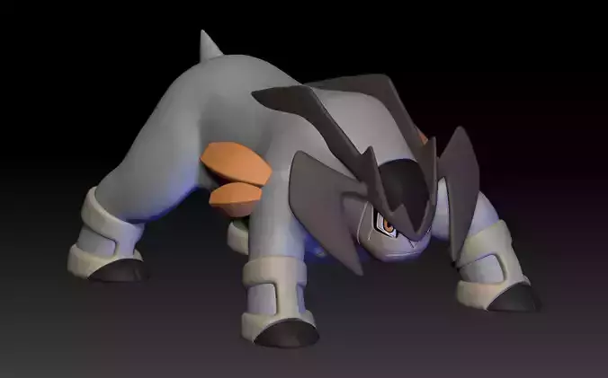 Pokemon Terrakion 3D print model