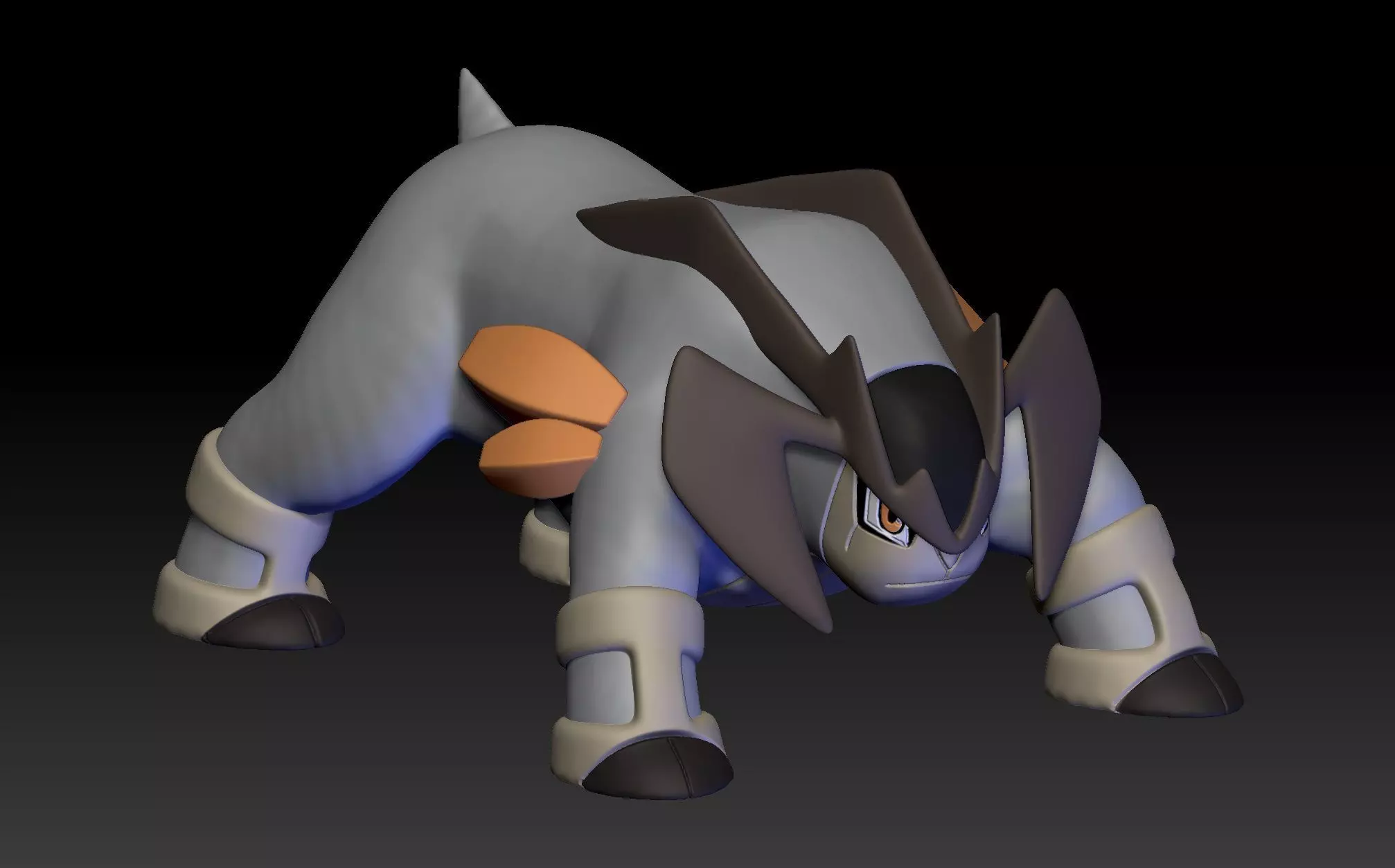 Pokemon Terrakion 3D print model_0
