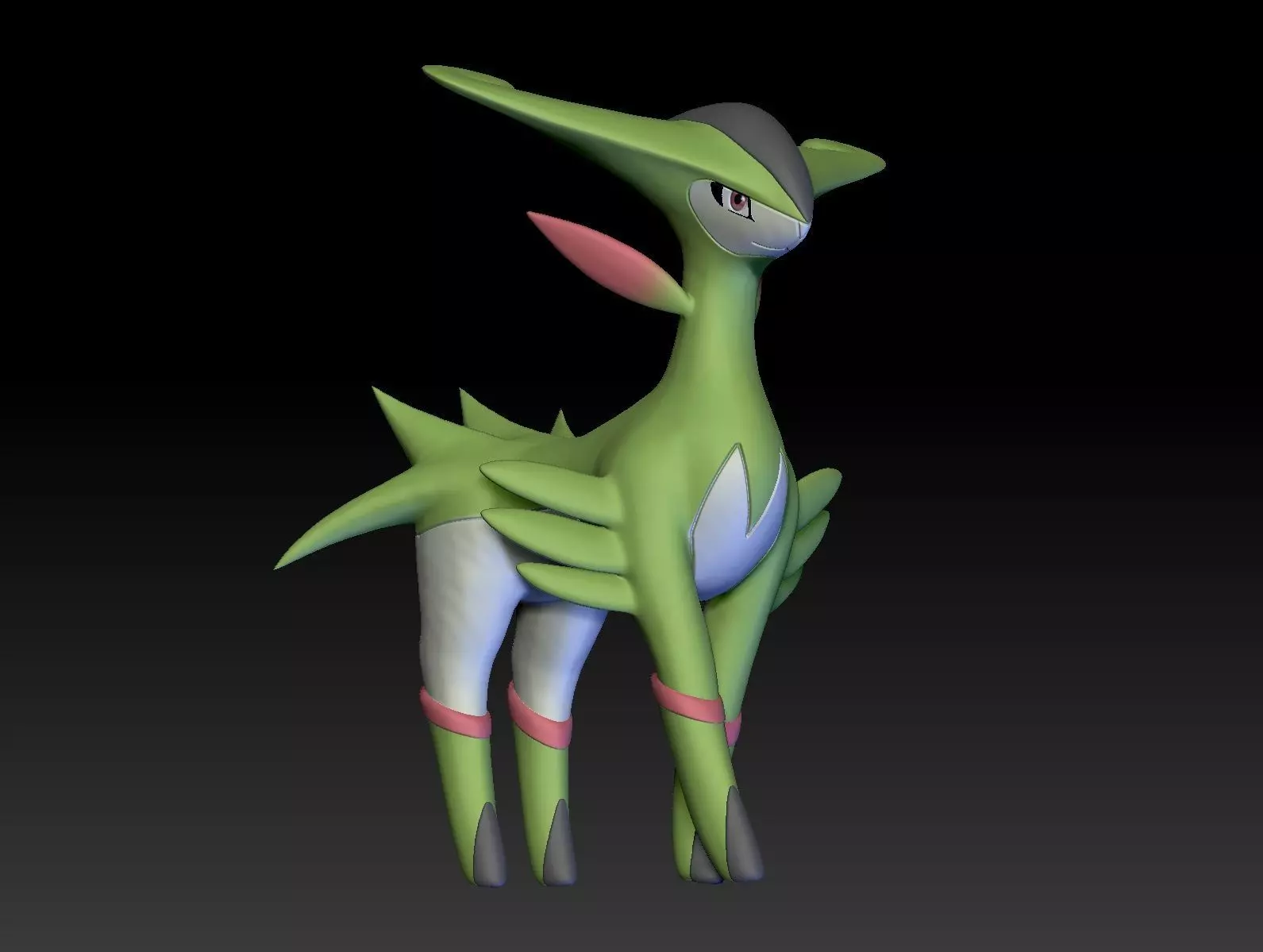 Pokemon Virizion 3D print model_0