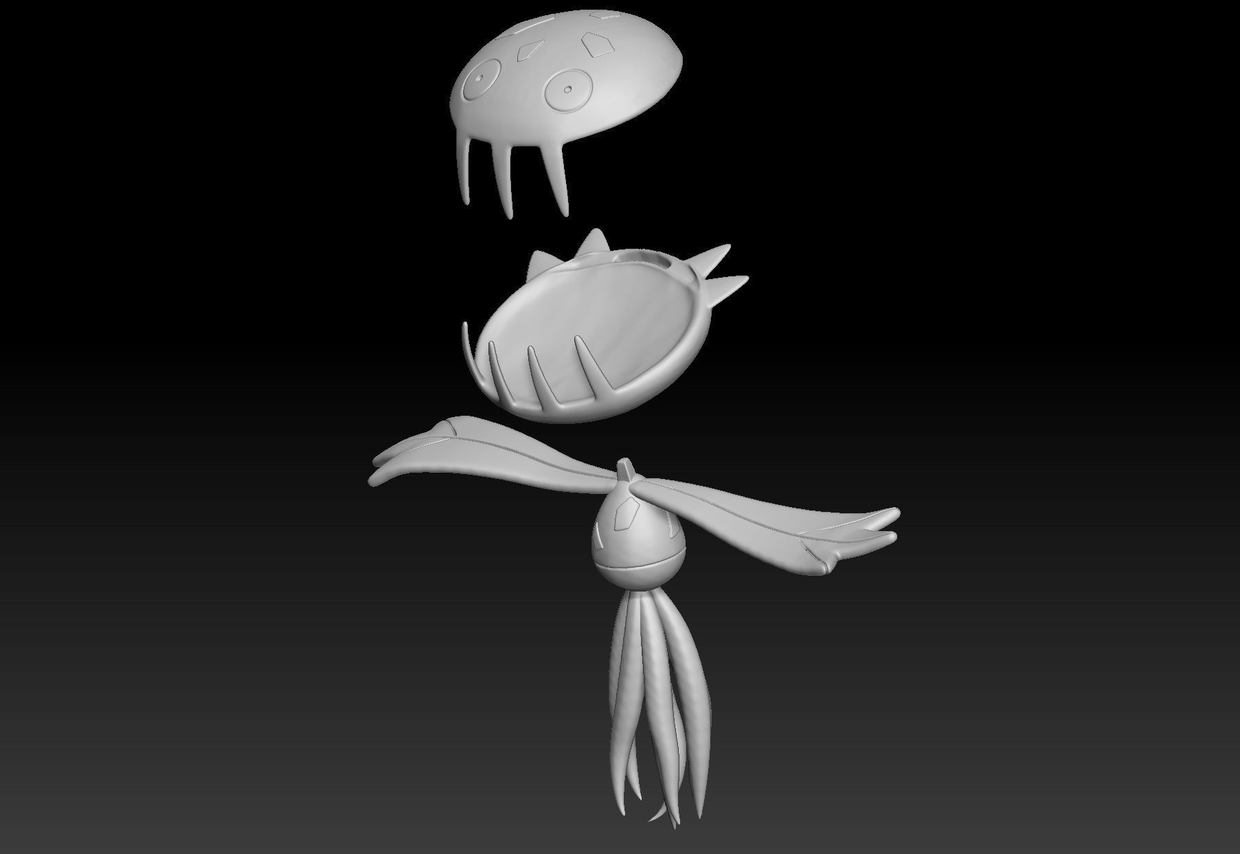 Pokemon Carnivine 3D print model_2