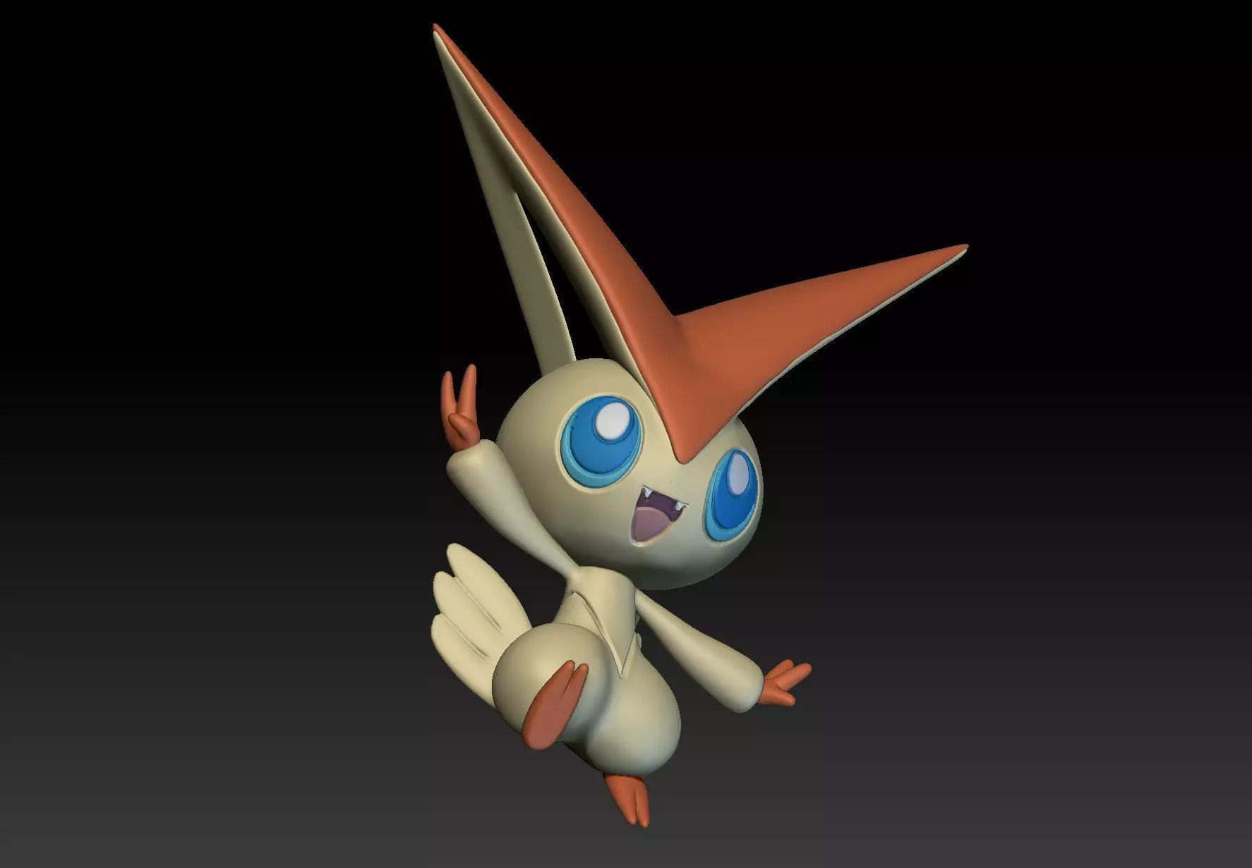 Pokemon Victini 3D print model_0