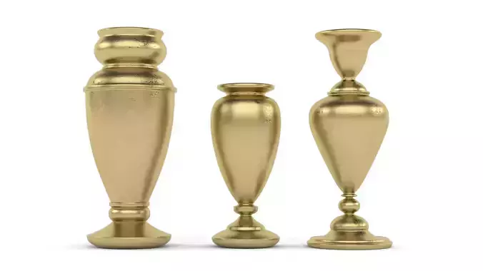 Antique Golden Vase