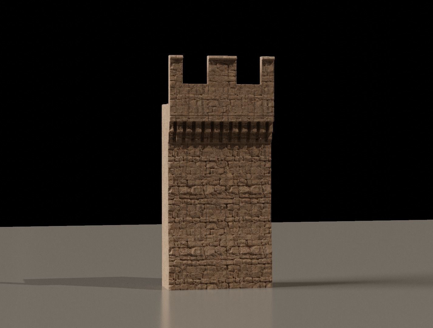 Fantasy Castle Kitbash Set 3D model_10