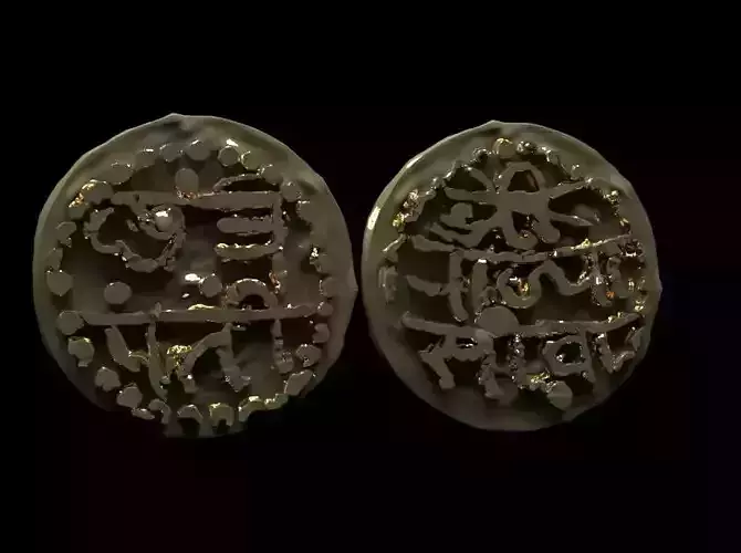 ch shivaji maharaj coin hon 3D model