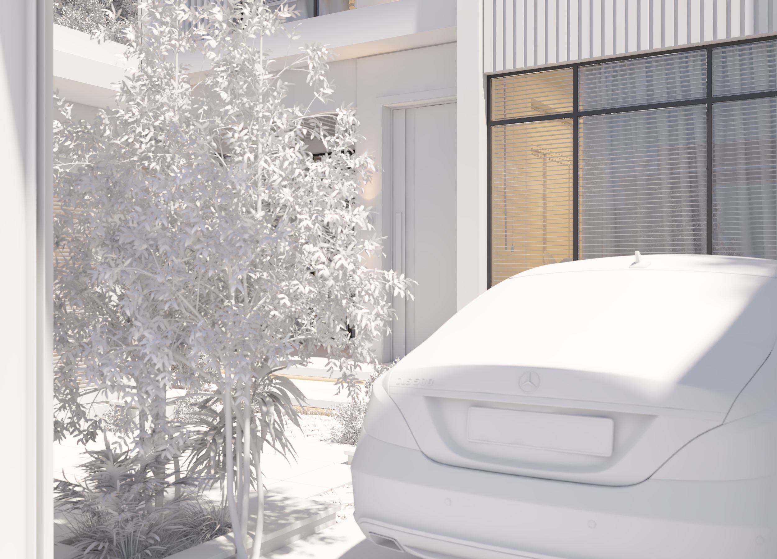  Villa garden landscape - 3D model 02 3D model_8