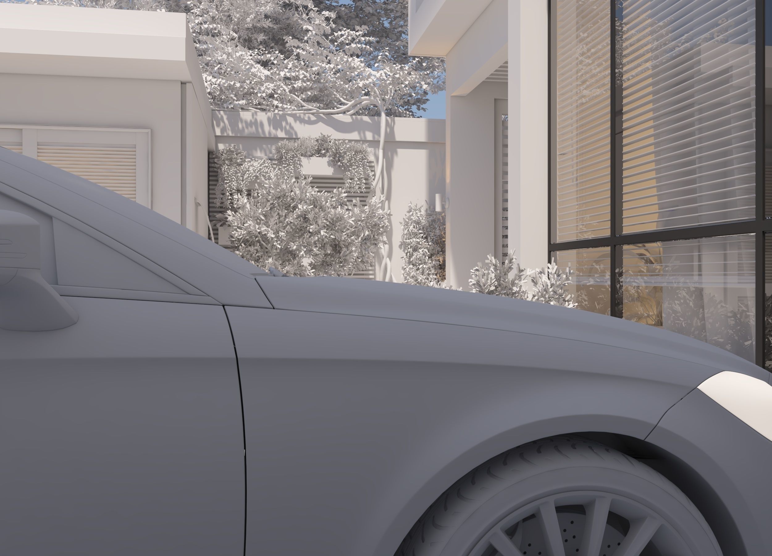  Villa garden landscape - 3D model 02 3D model_13