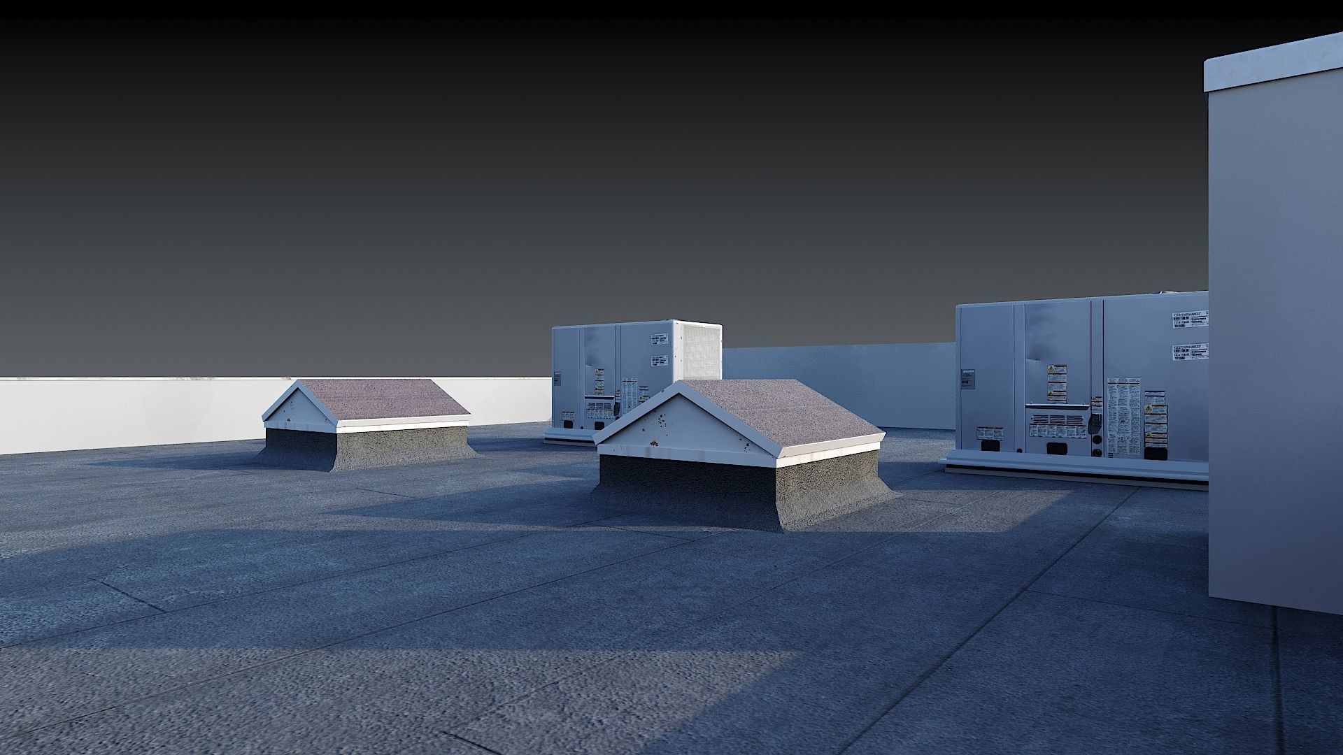 Firehouse FDNY with interior Low-poly 3D model_28