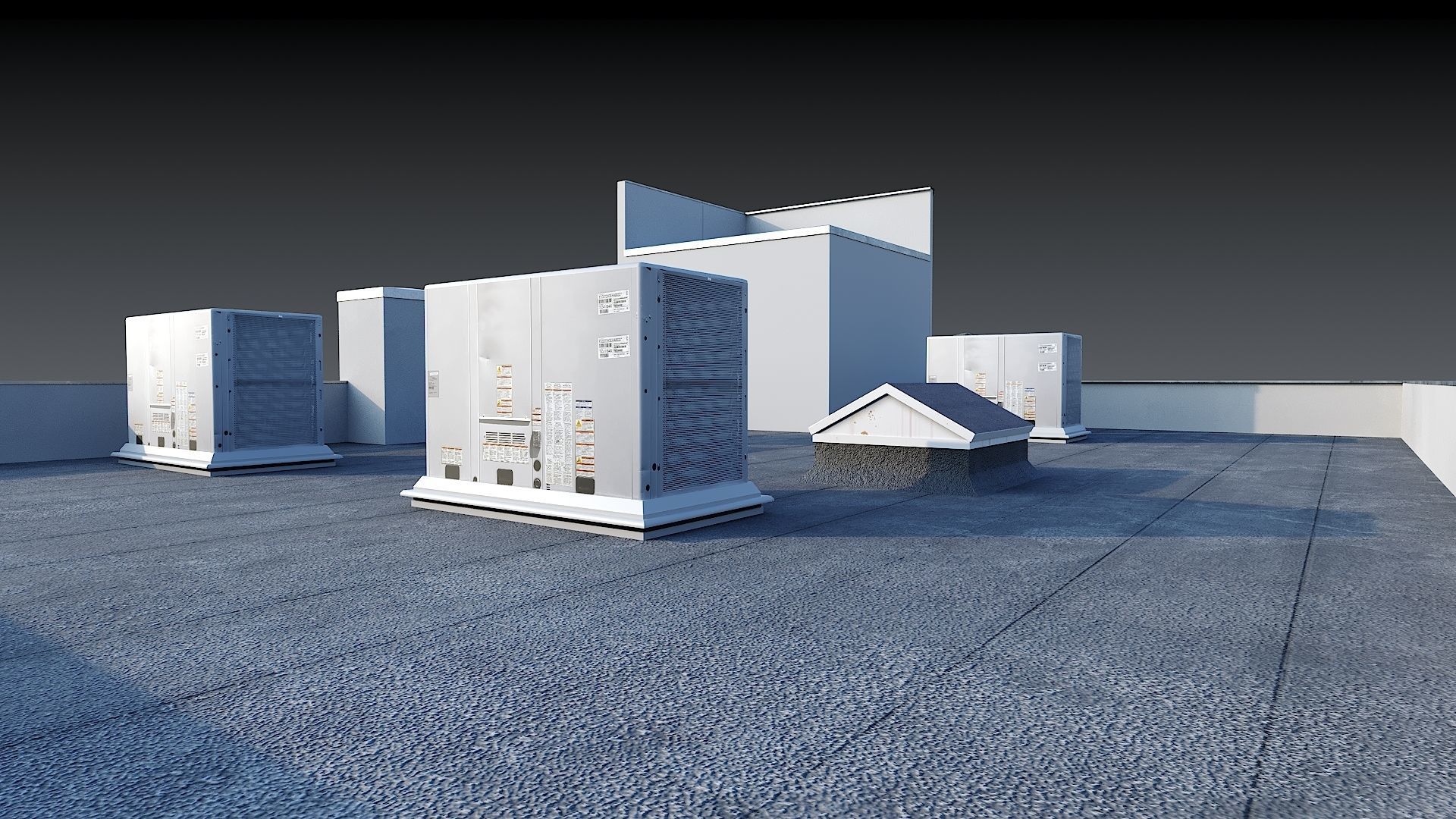 Firehouse FDNY with interior Low-poly 3D model_29