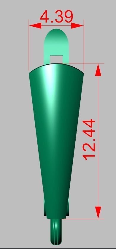 Earring 3D model 3D printable model 0112 3D print model_16