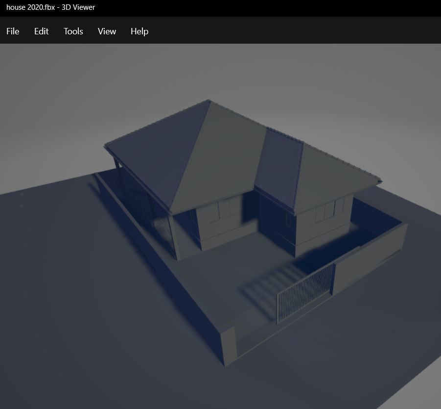 Small house 001 3D model_10