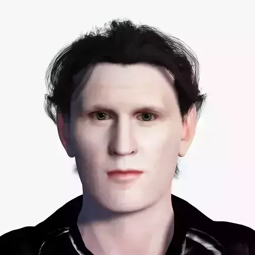 Matt Smith 3D Rigged model ready for animation