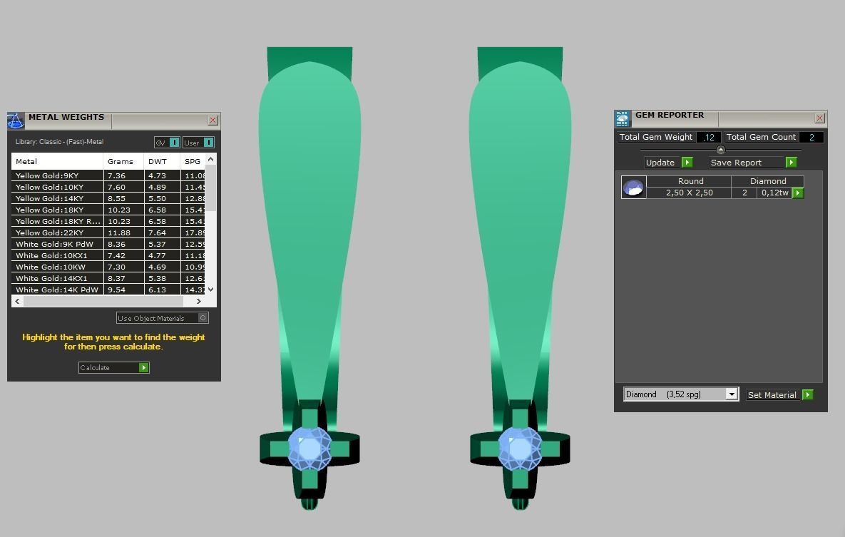 Earring 3D model 3D printable model 0127-20ol26 Free 3D print model_19