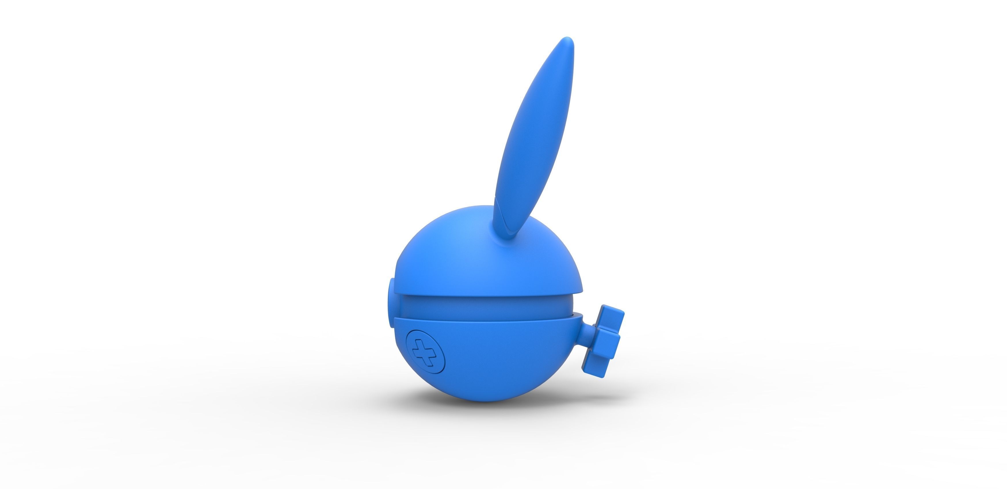 Plusle orb 3D print model_16