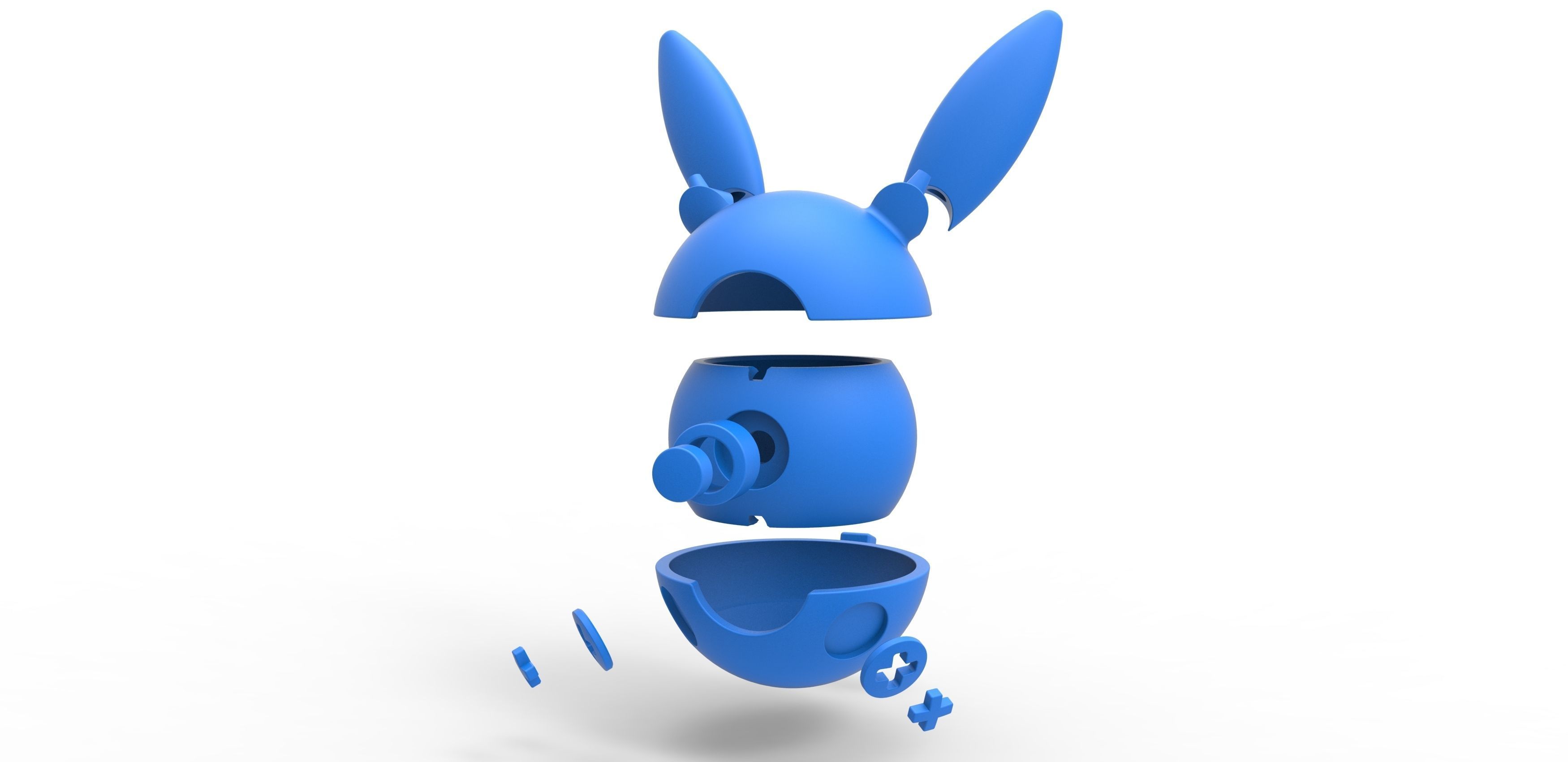 Plusle orb 3D print model_22