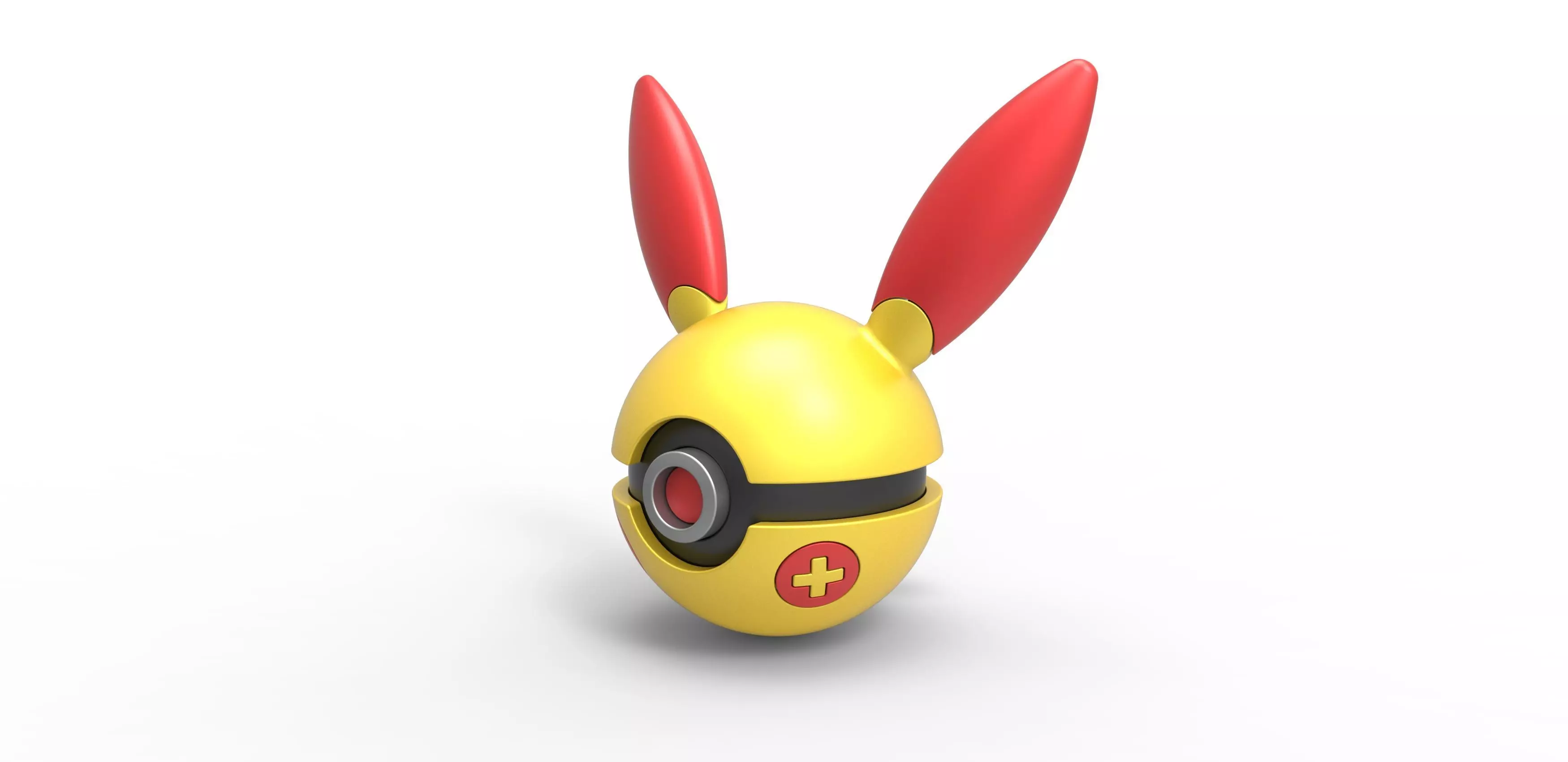 Plusle orb 3D print model_0