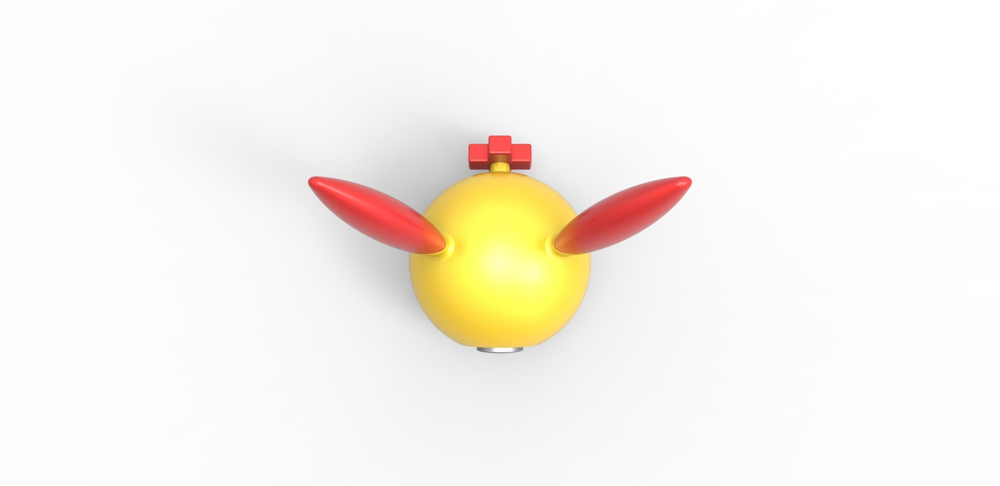 Plusle orb 3D print model_4