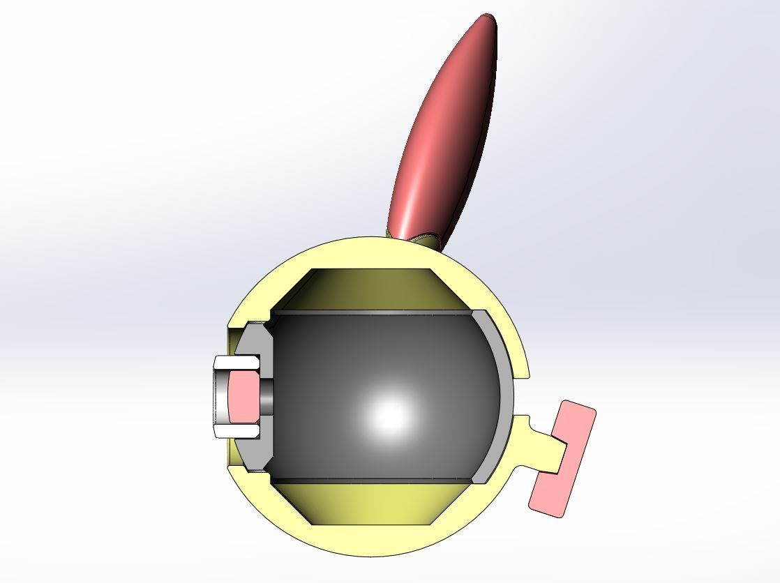 Plusle orb 3D print model_25