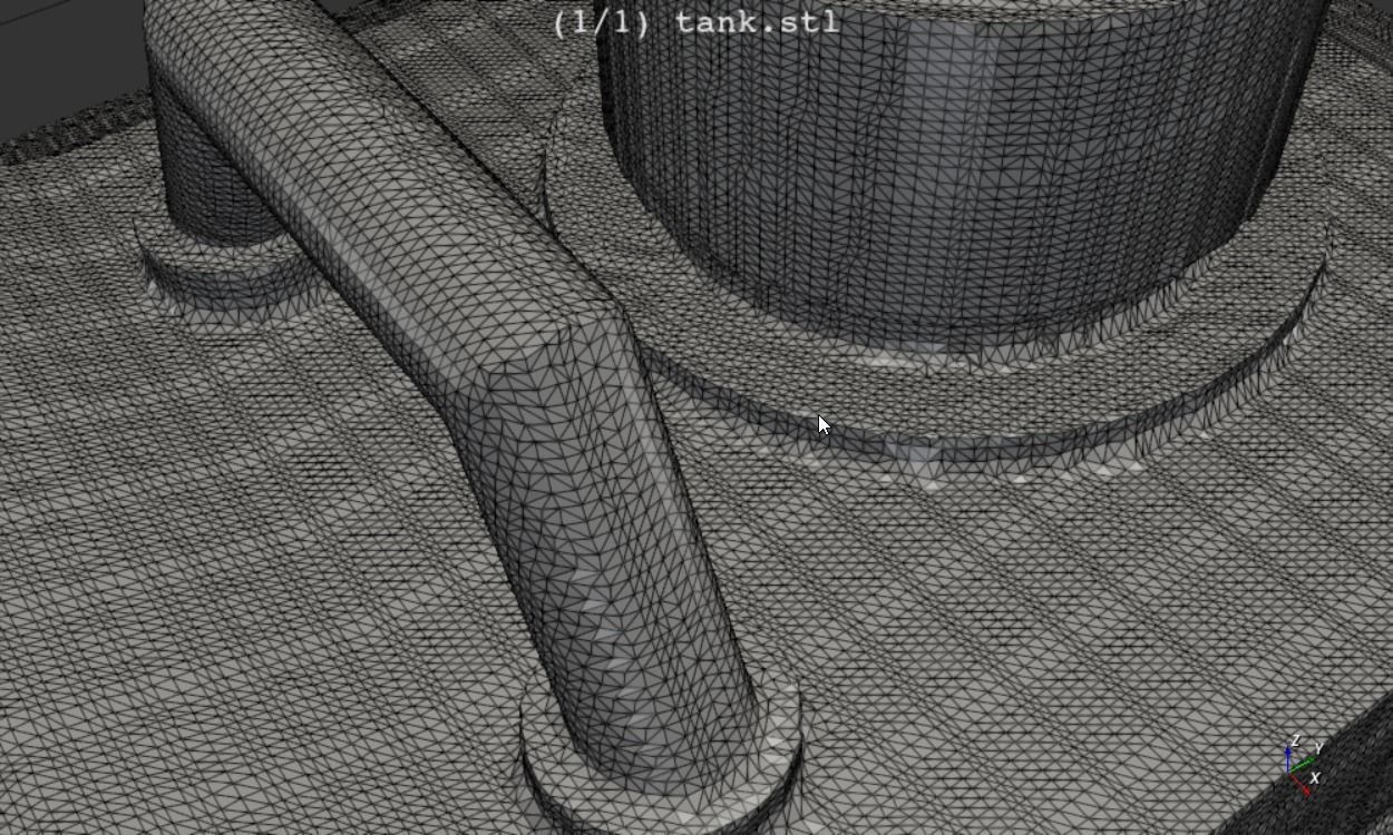 sci fi electronic tank 3D model 3D printable | CGTrader