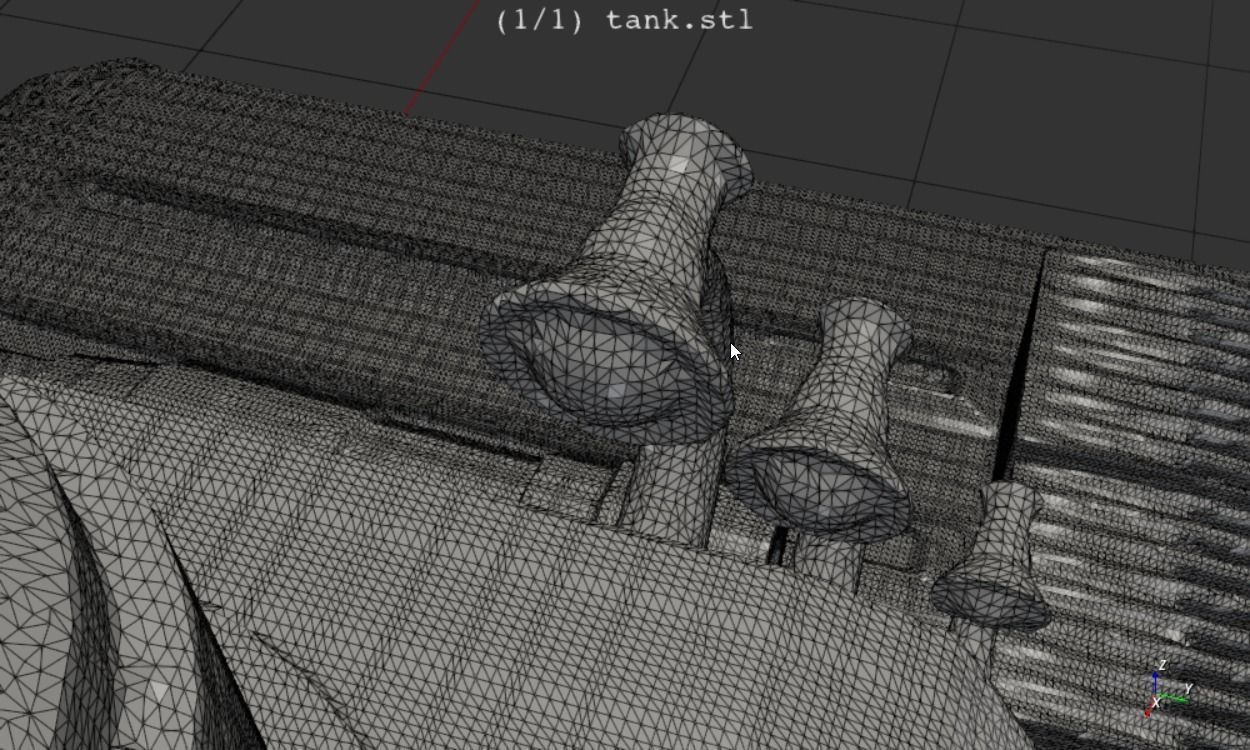 sci fi electronic tank 3D model 3D printable | CGTrader