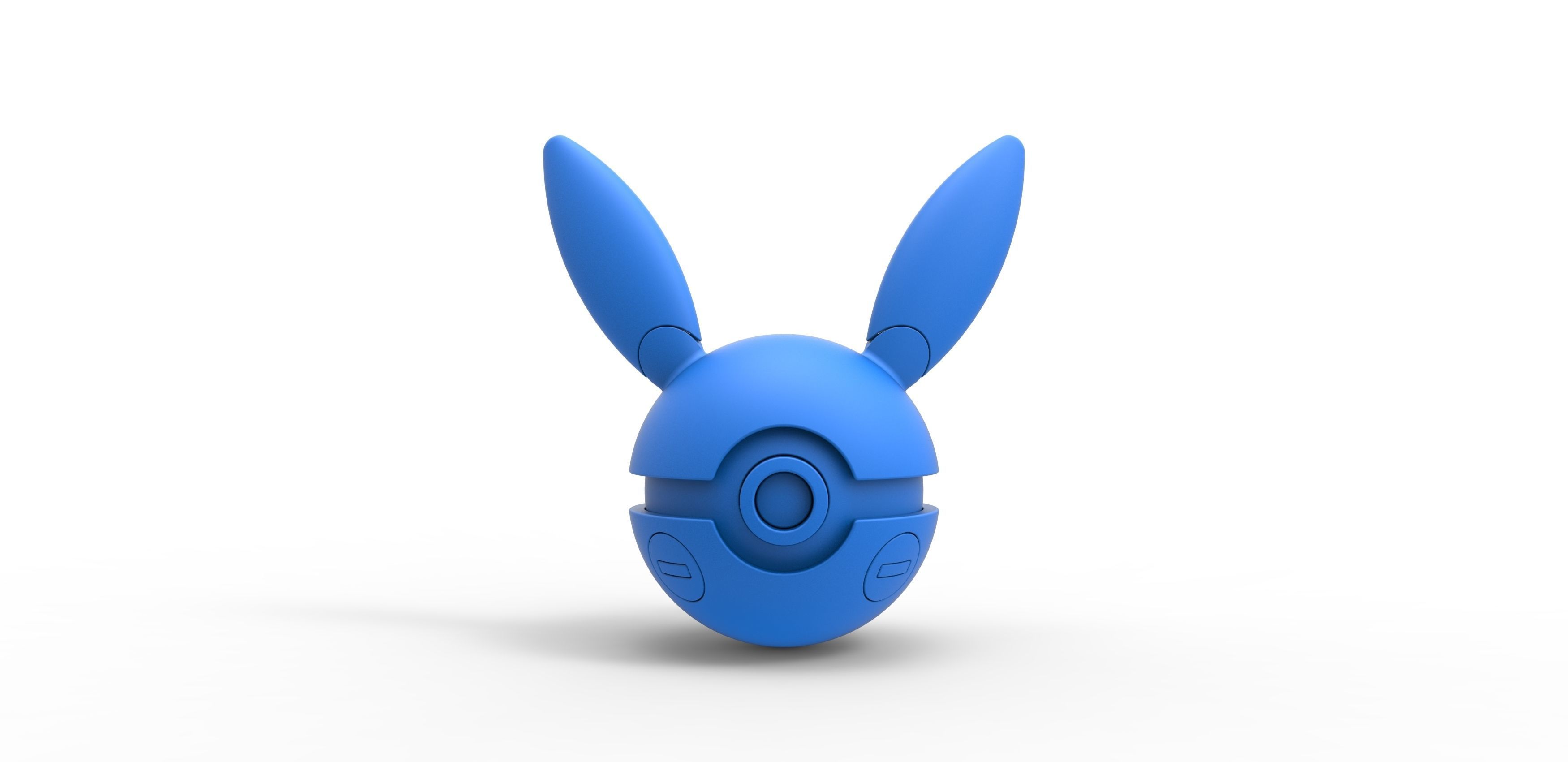 Minun orb 3D print model_12