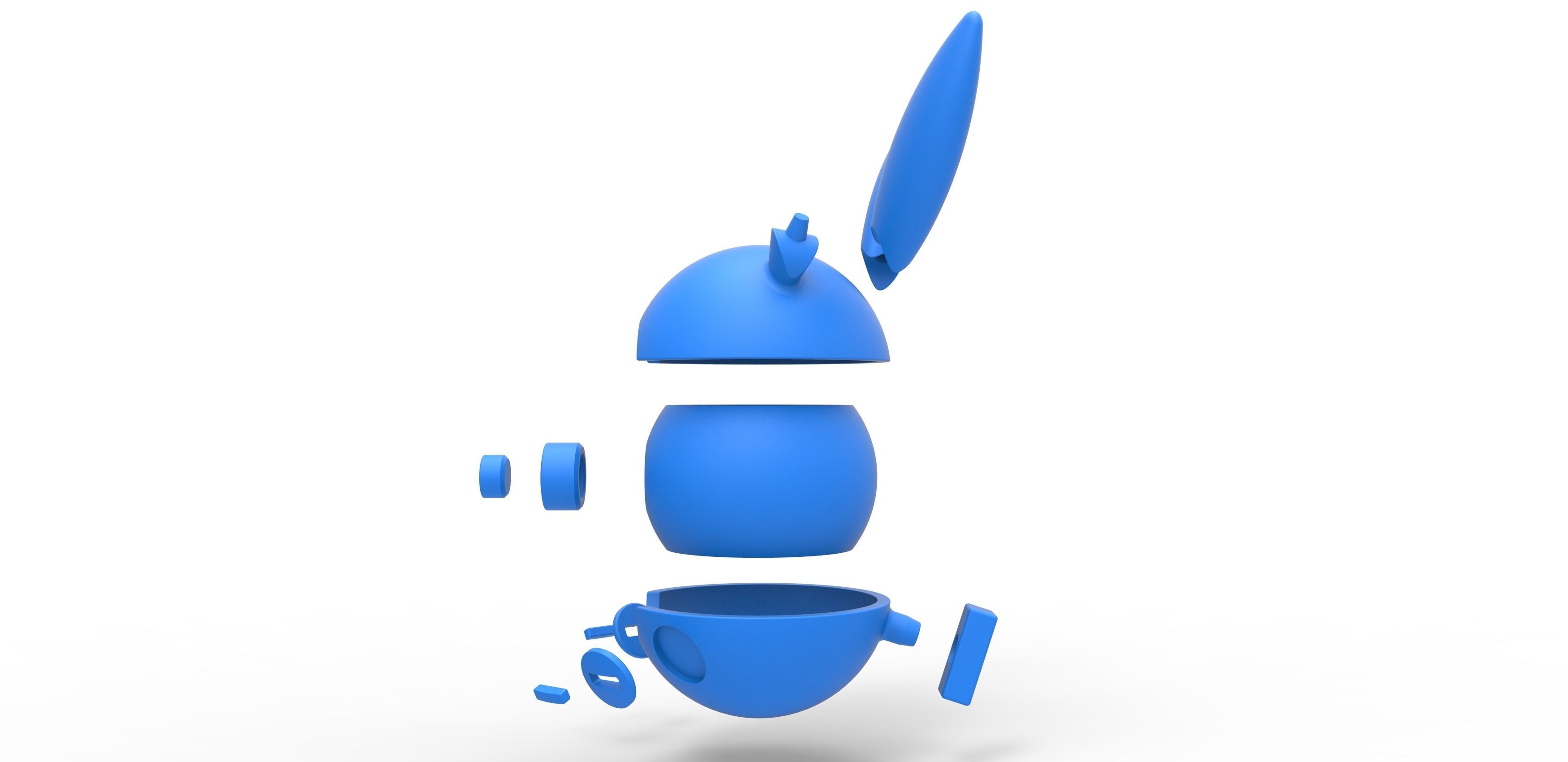 Minun orb 3D print model_23