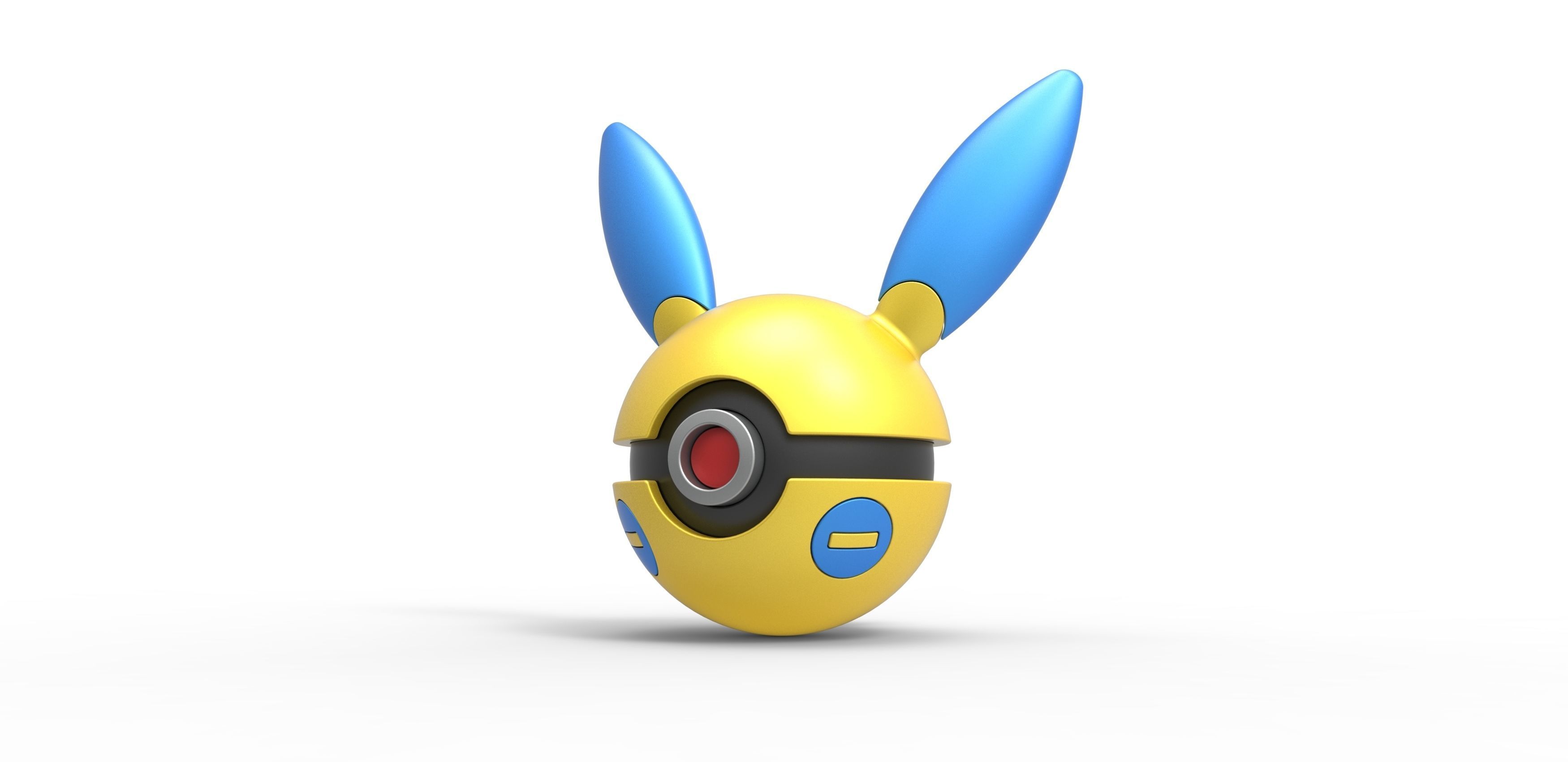 Minun orb 3D print model_1
