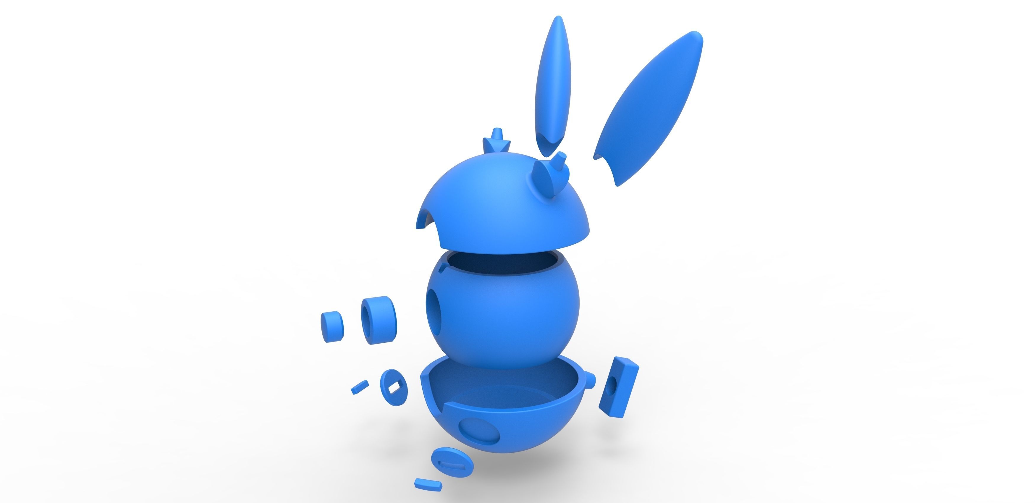 Minun orb 3D print model_20