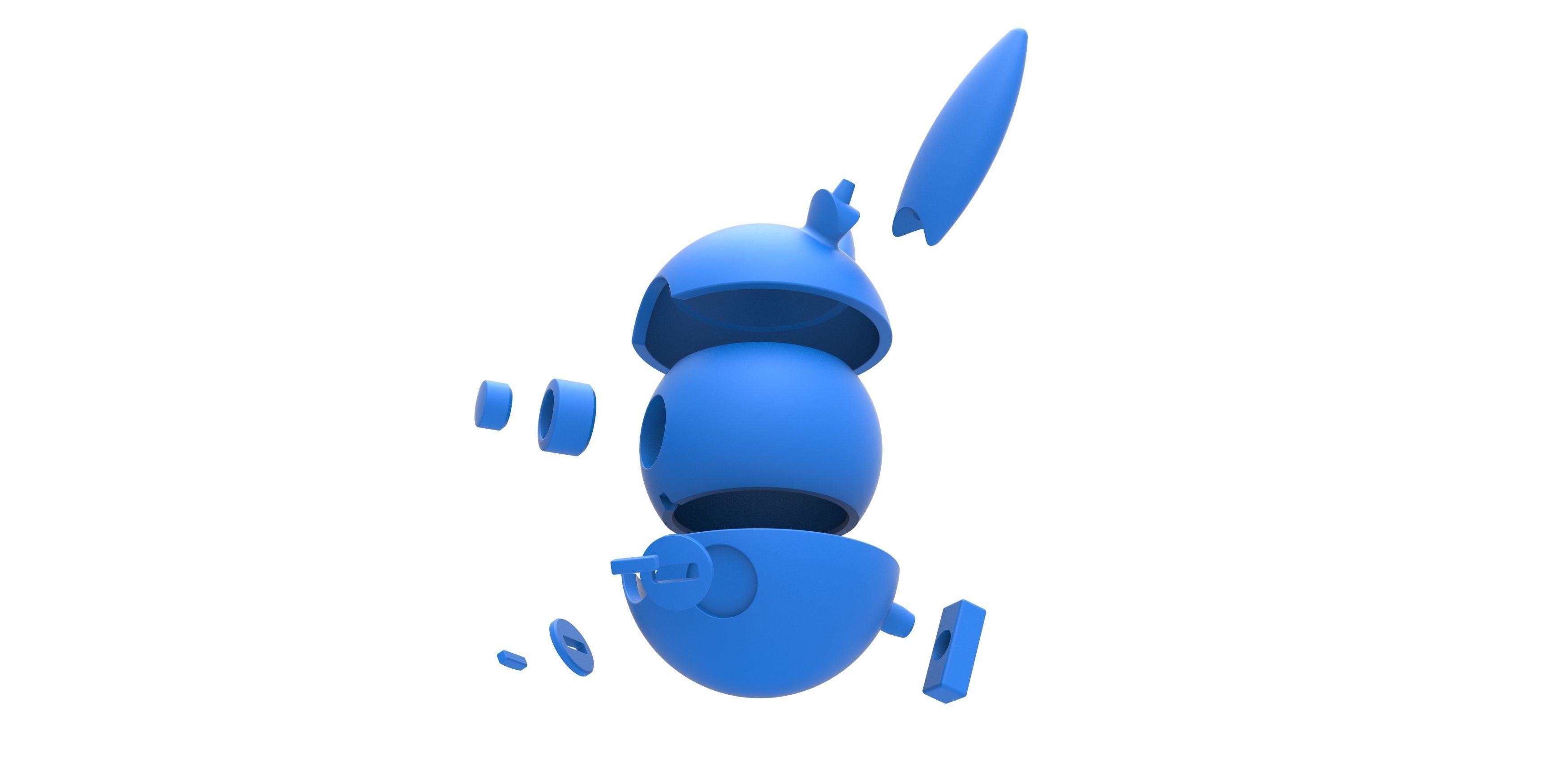 Minun orb 3D print model_21