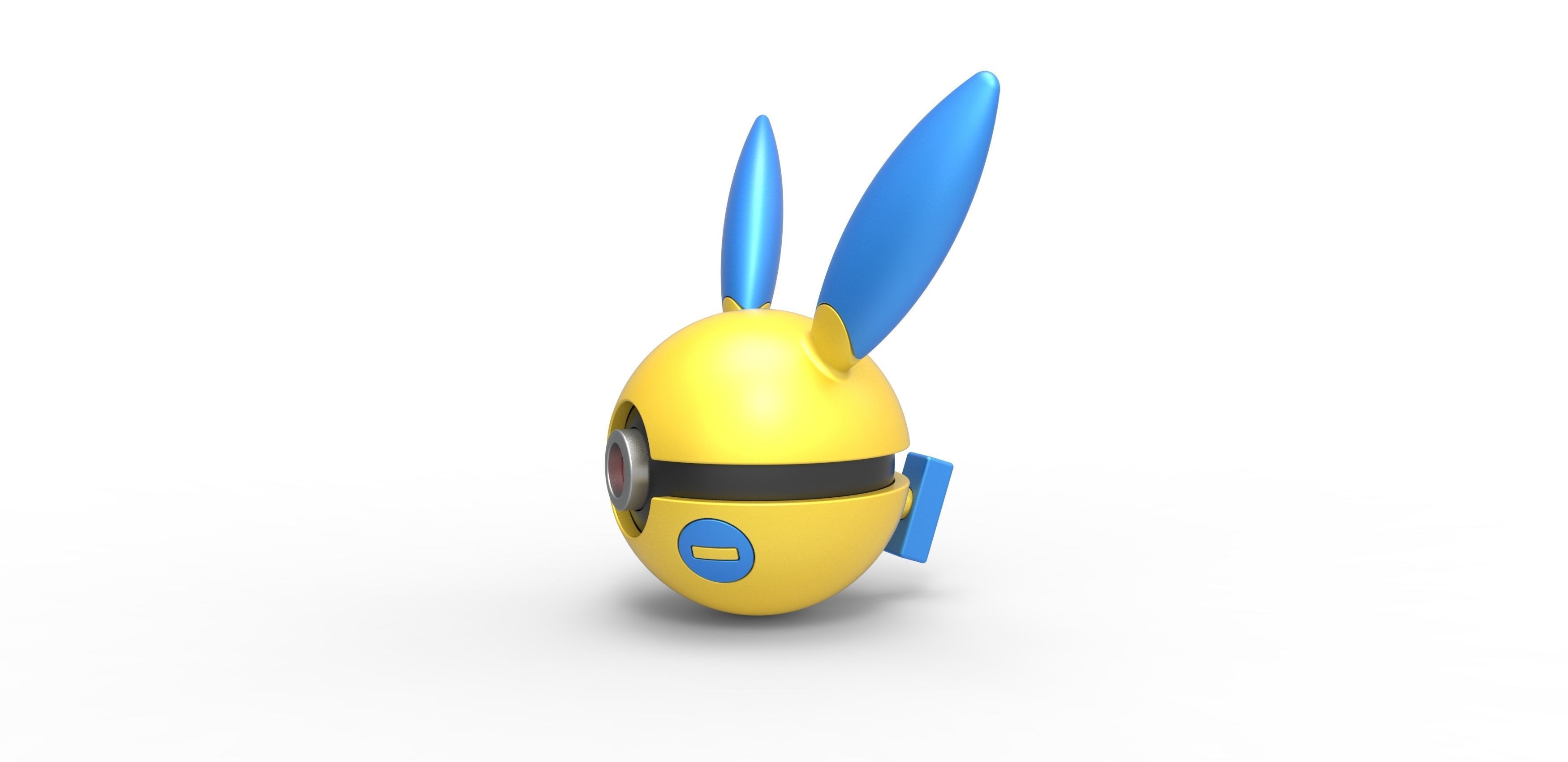 Minun orb 3D print model_5