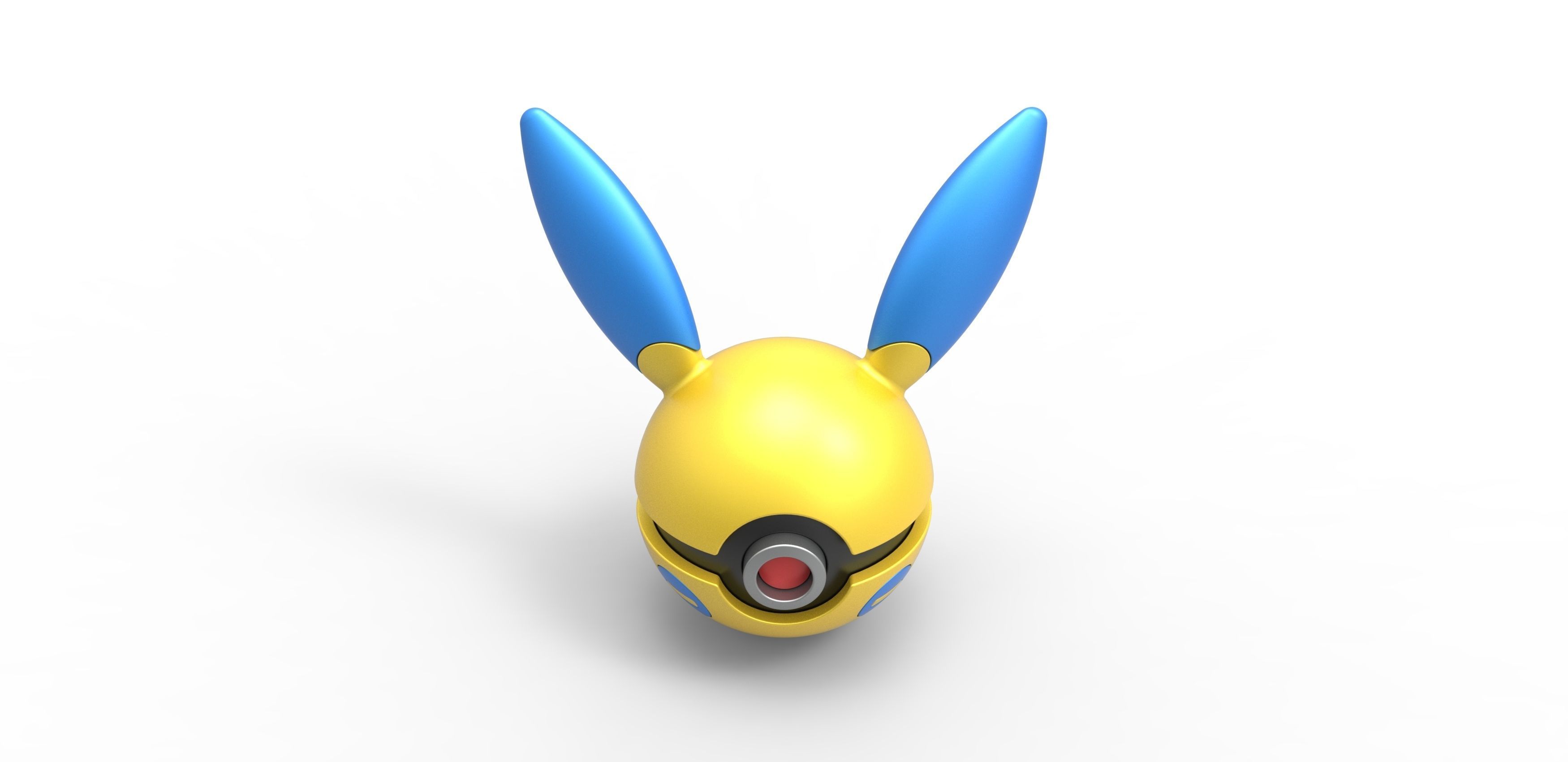 Minun orb 3D print model_3
