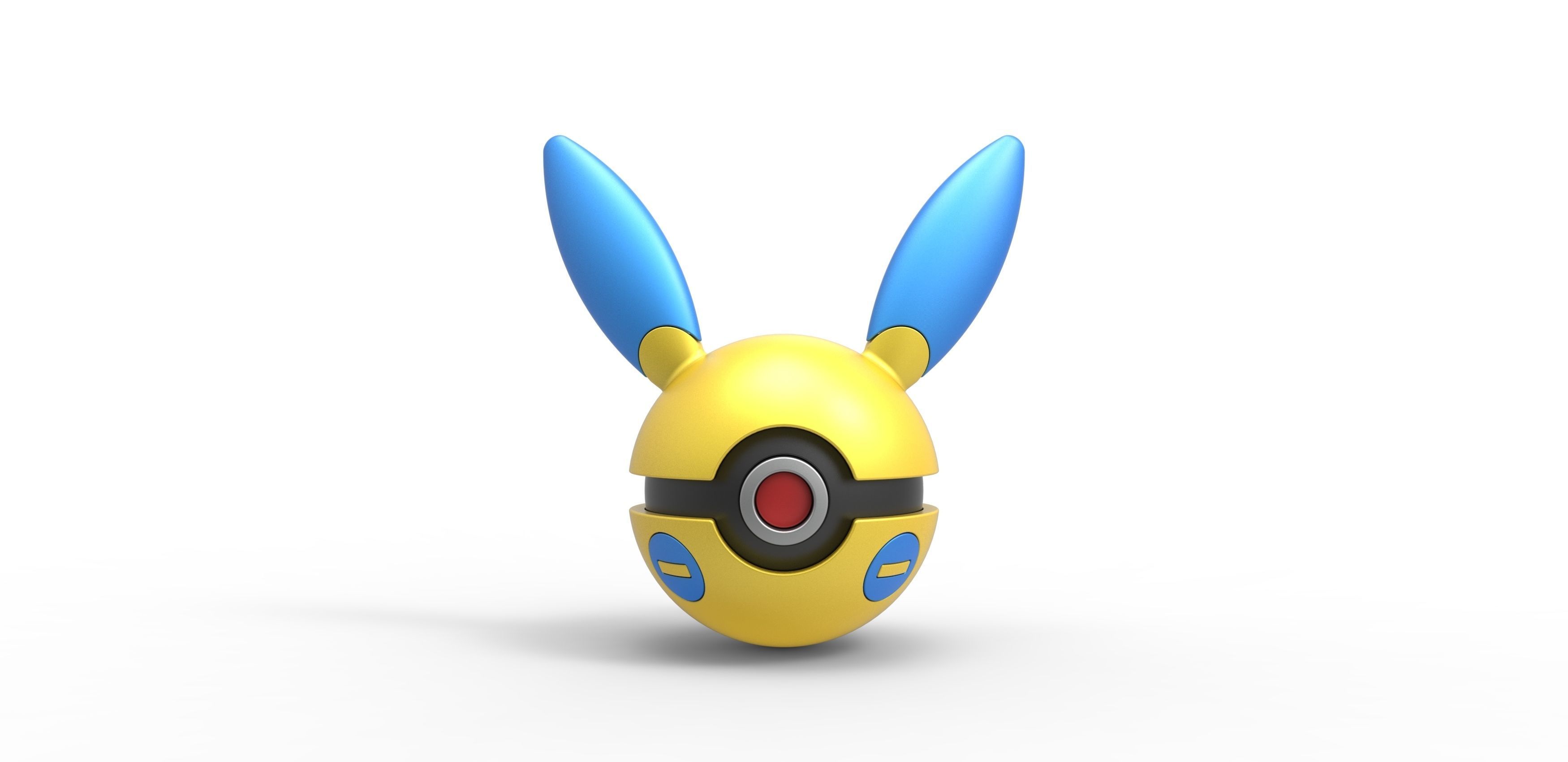 Minun orb 3D print model_2