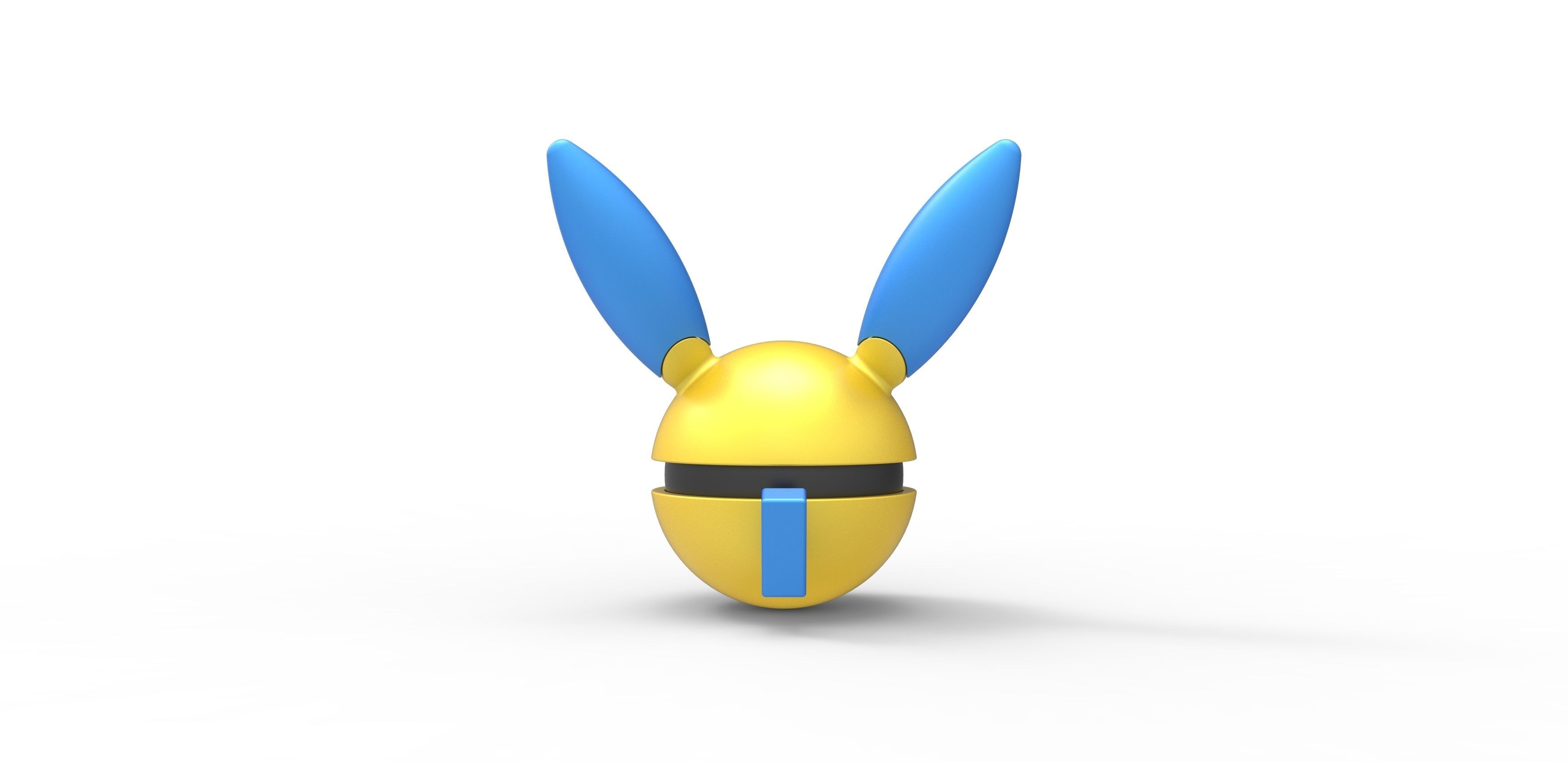 Minun orb 3D print model_9