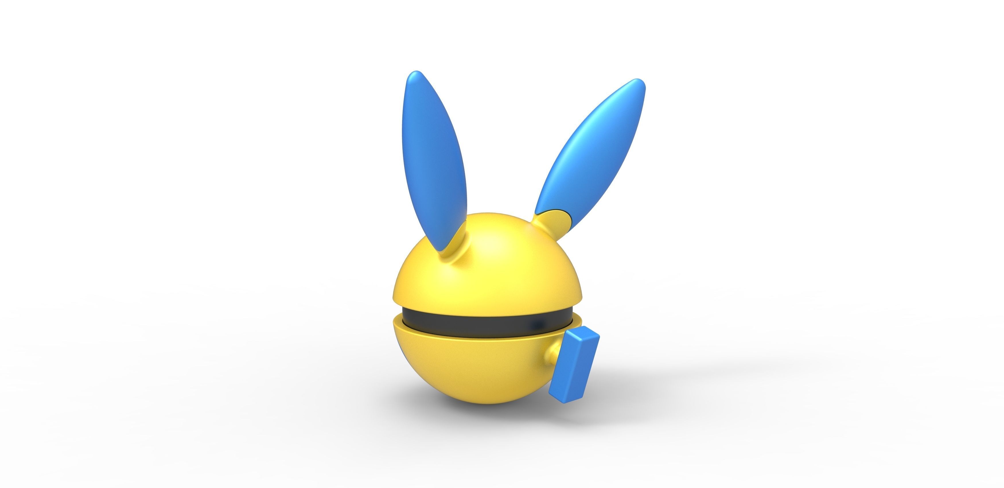 Minun orb 3D print model_7