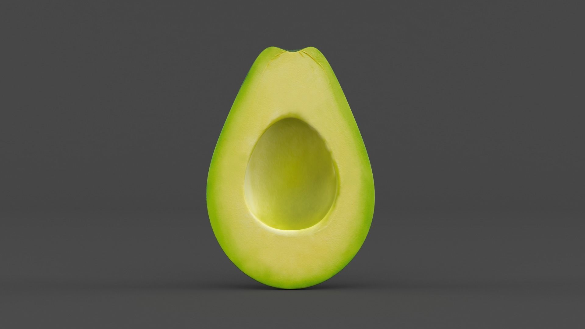 Avocado 3D model_2