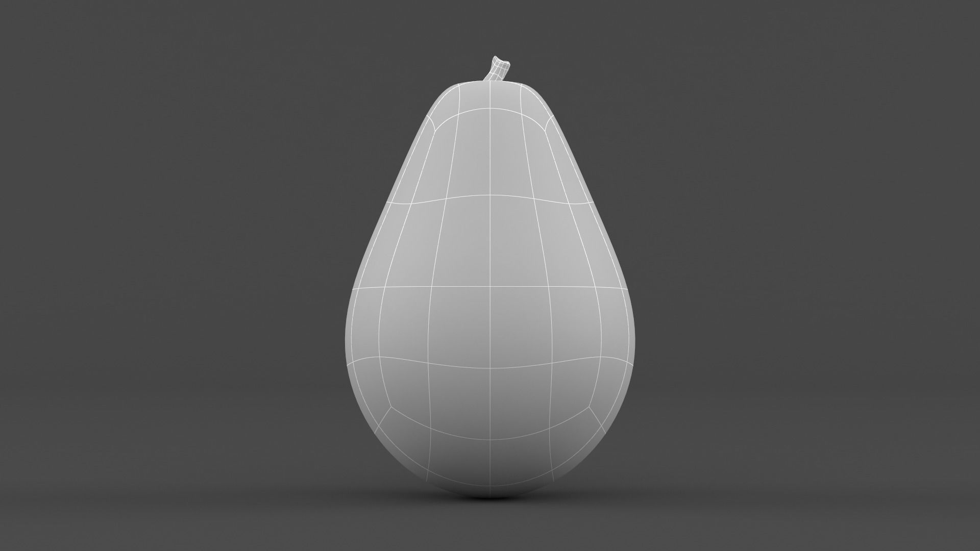 Avocado 3D model_6