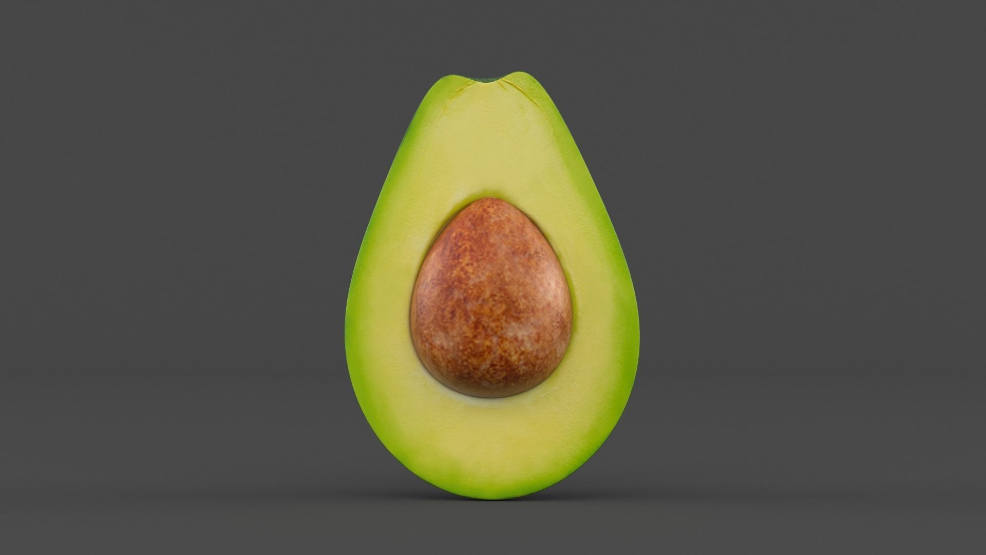 Avocado 3D model_4