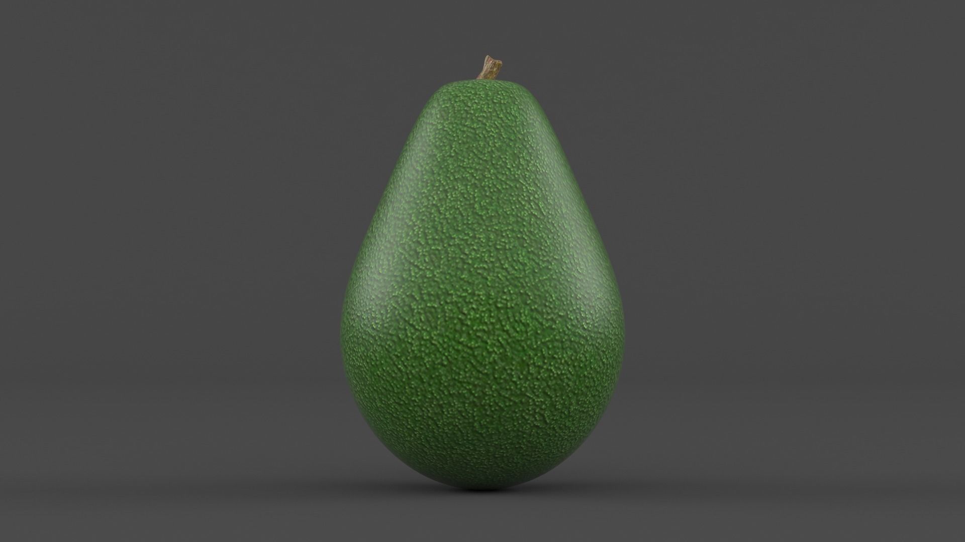 Avocado 3D model_1