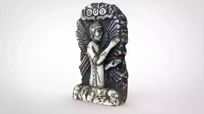 Pasargadae Cyrus Gate 3D model