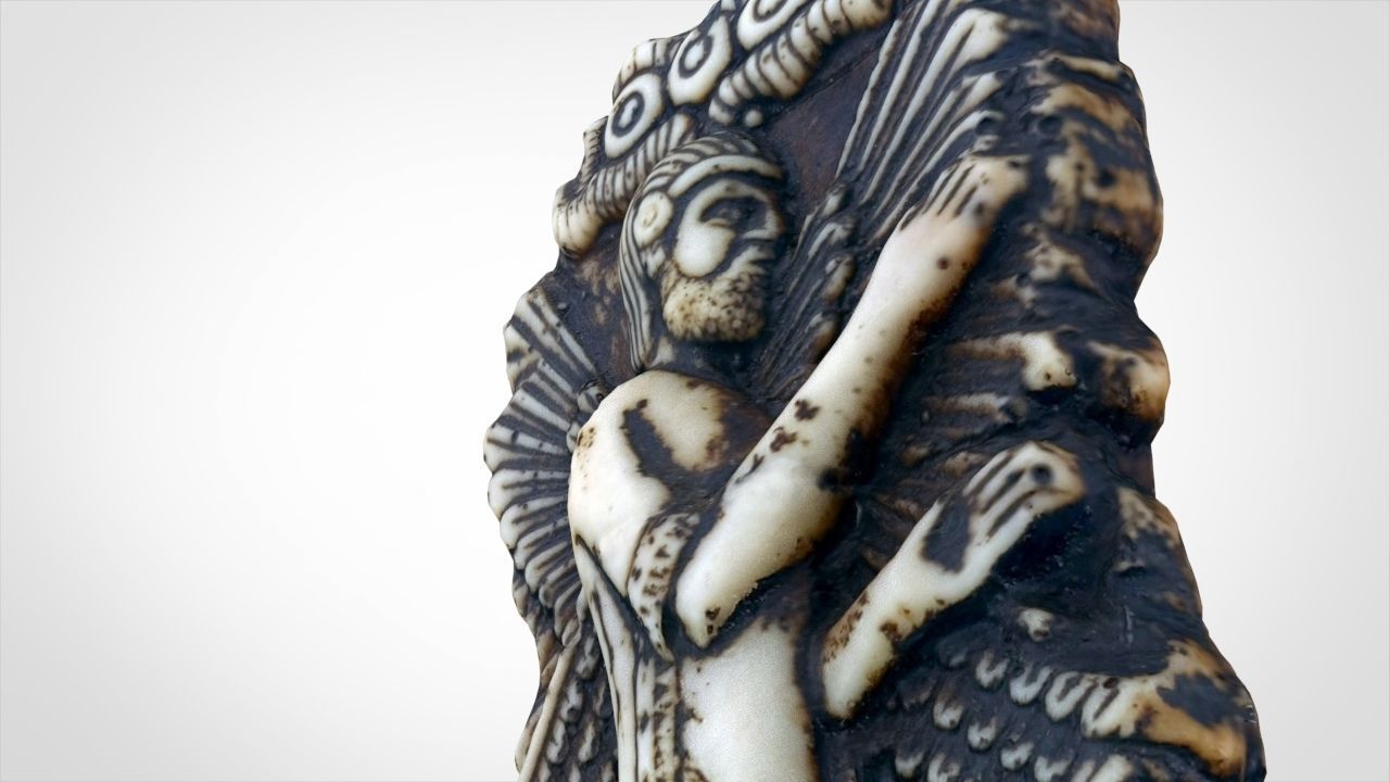 Pasargadae Cyrus Gate 3D model_5