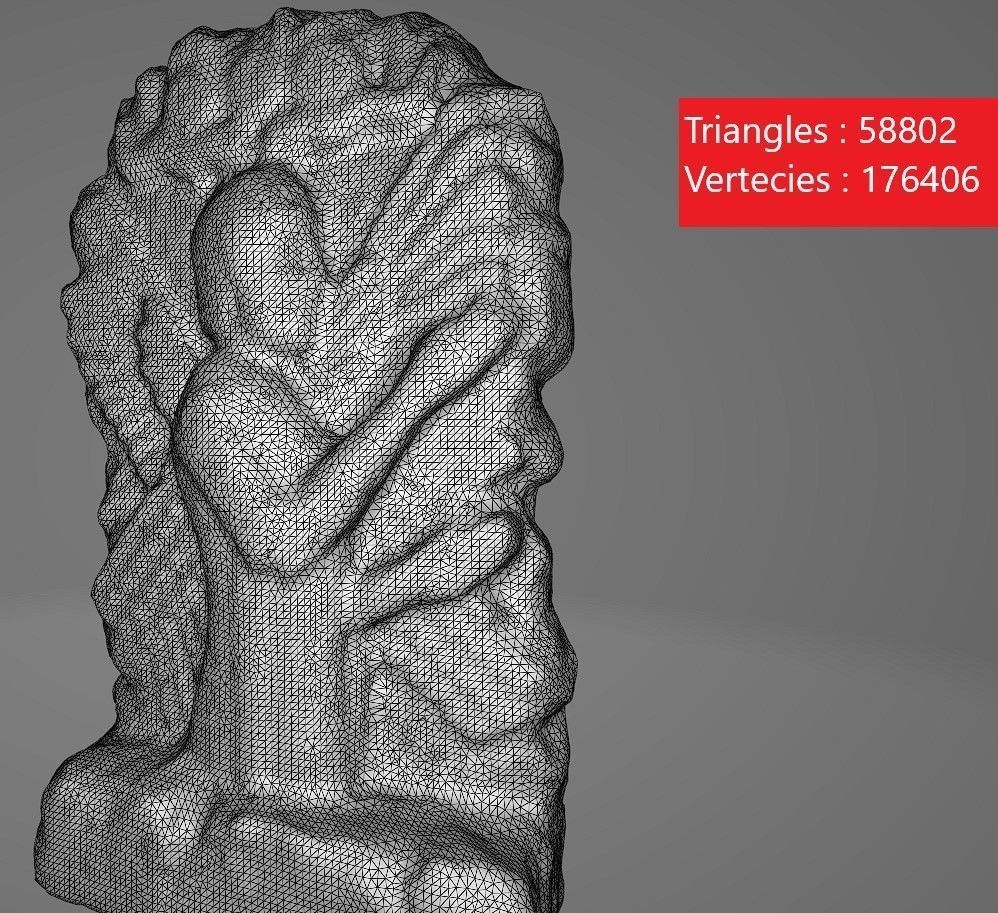 Pasargadae Cyrus Gate 3D model_2