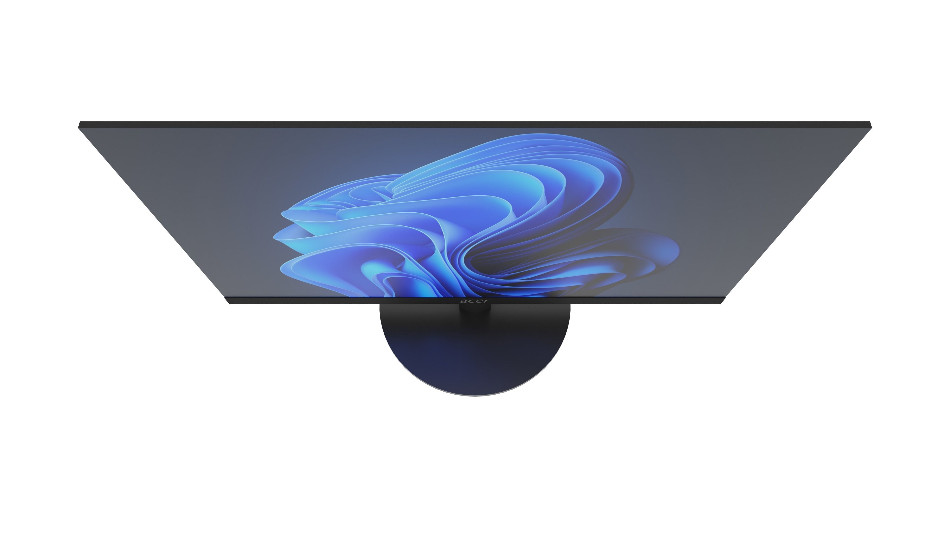 Acer SB230 Monitor Low-poly 3D model_6